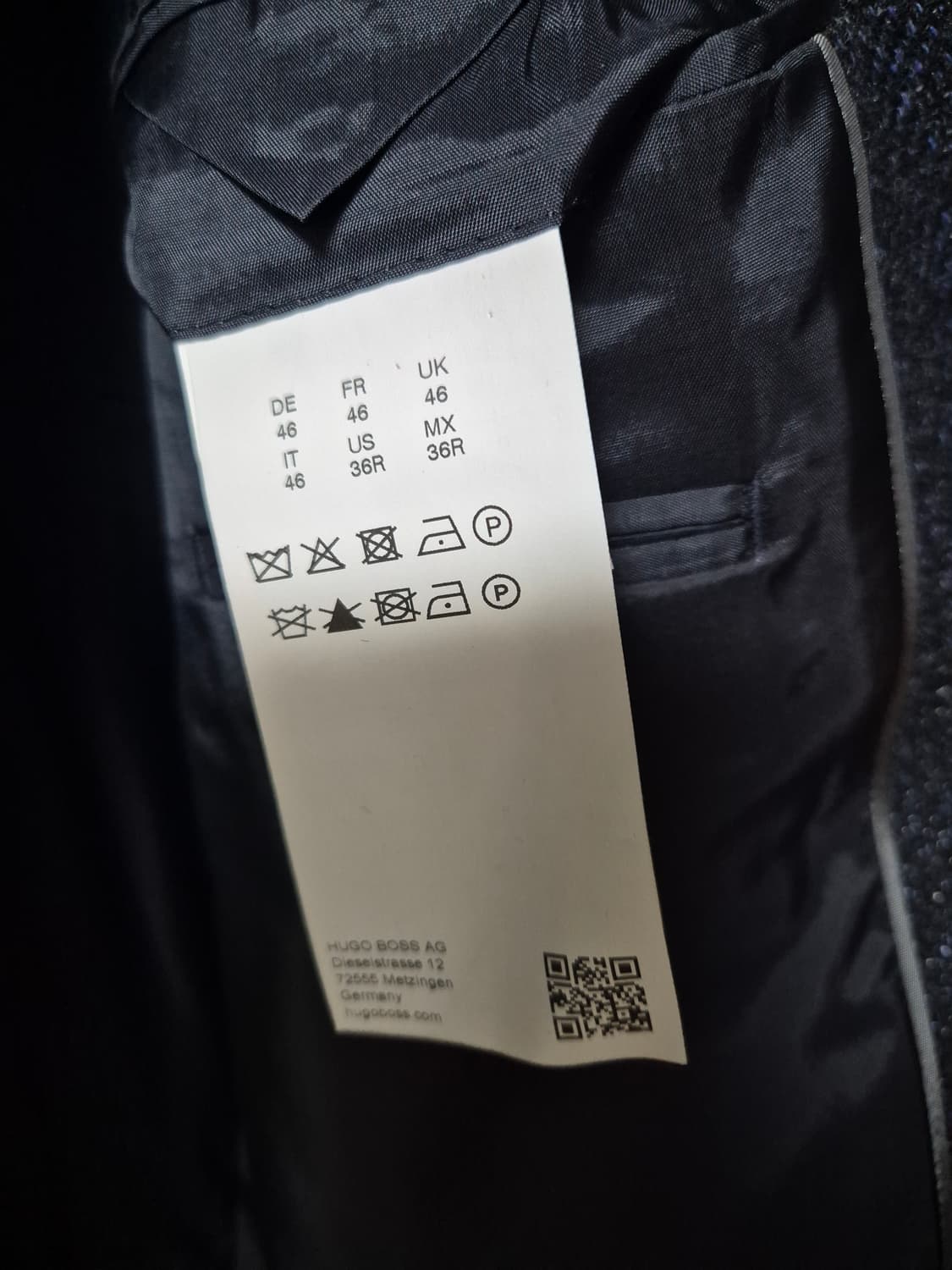 (정품) 휴고보스 울코트 롱코트 46 상품이미지7