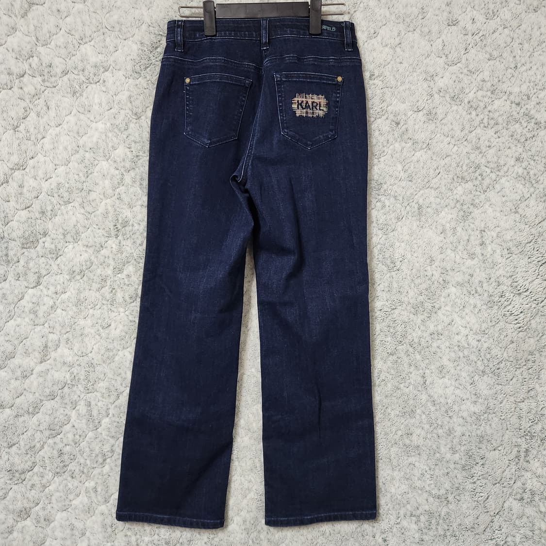 H613 [28] 칼라거펠트 밴딩 데님 청바지 상품이미지3