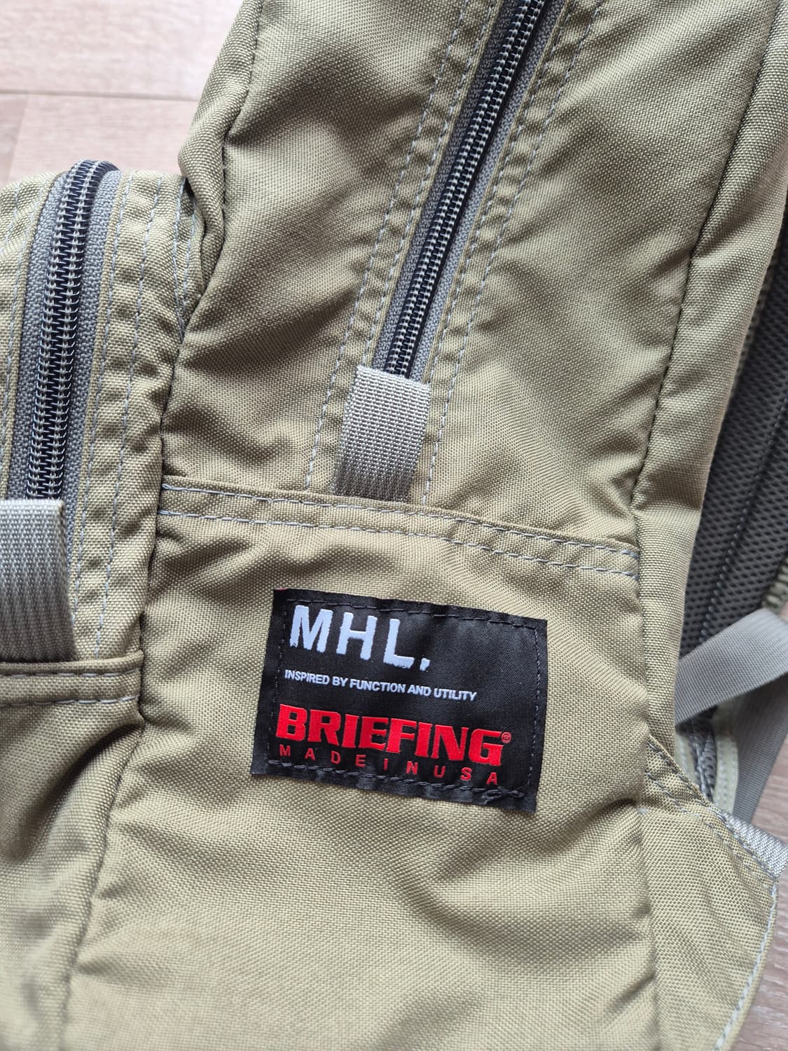 BRIEFING X MHL 백팩 상품이미지4