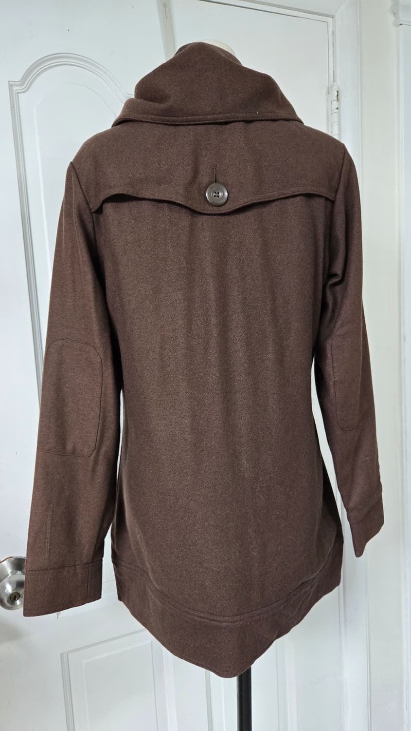 00s 아디다스 오리지널 브라운 울코트 상품이미지5