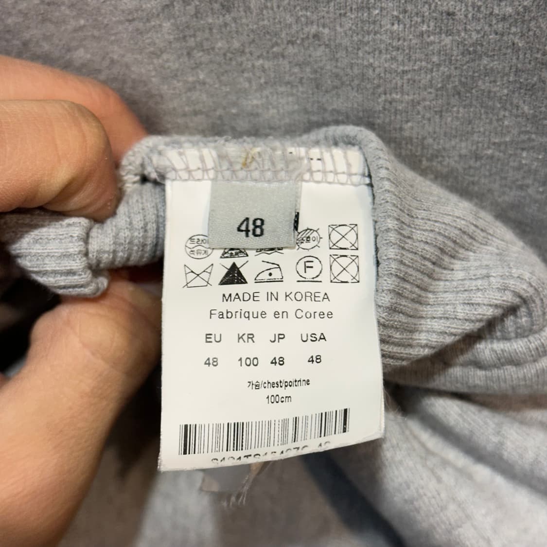 솔리드옴므 맨투맨 상품이미지4