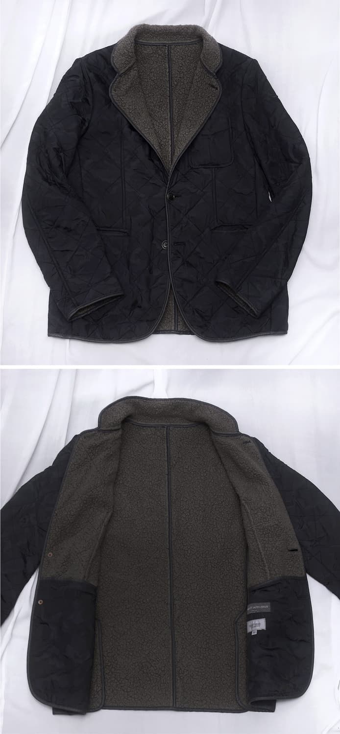 시리즈 (series) 이너울 시어링 카모플라쥬 퀼팅자켓 (95-100) 상품이미지2