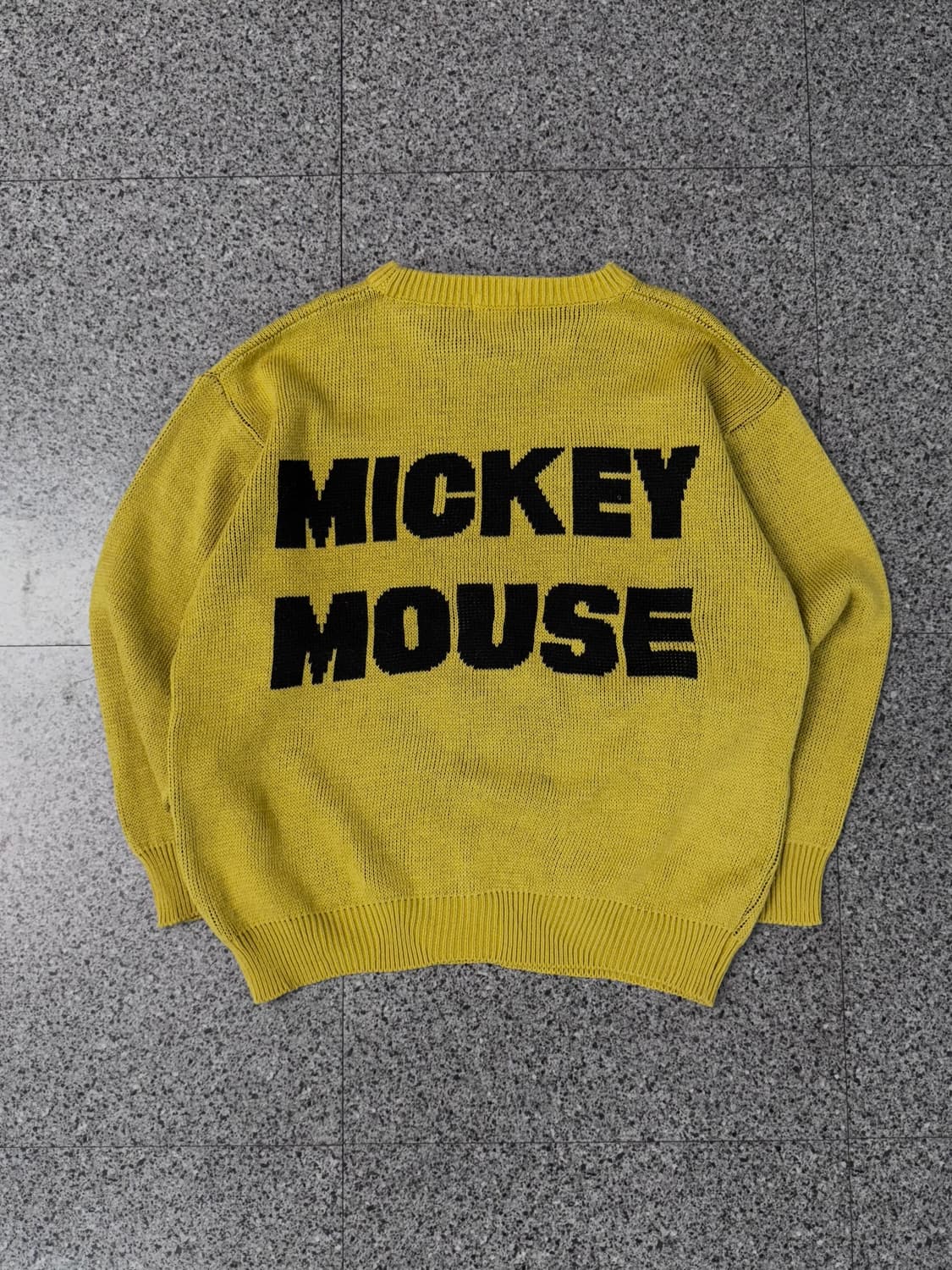 80s cox combo micky mouse knit  상품이미지4