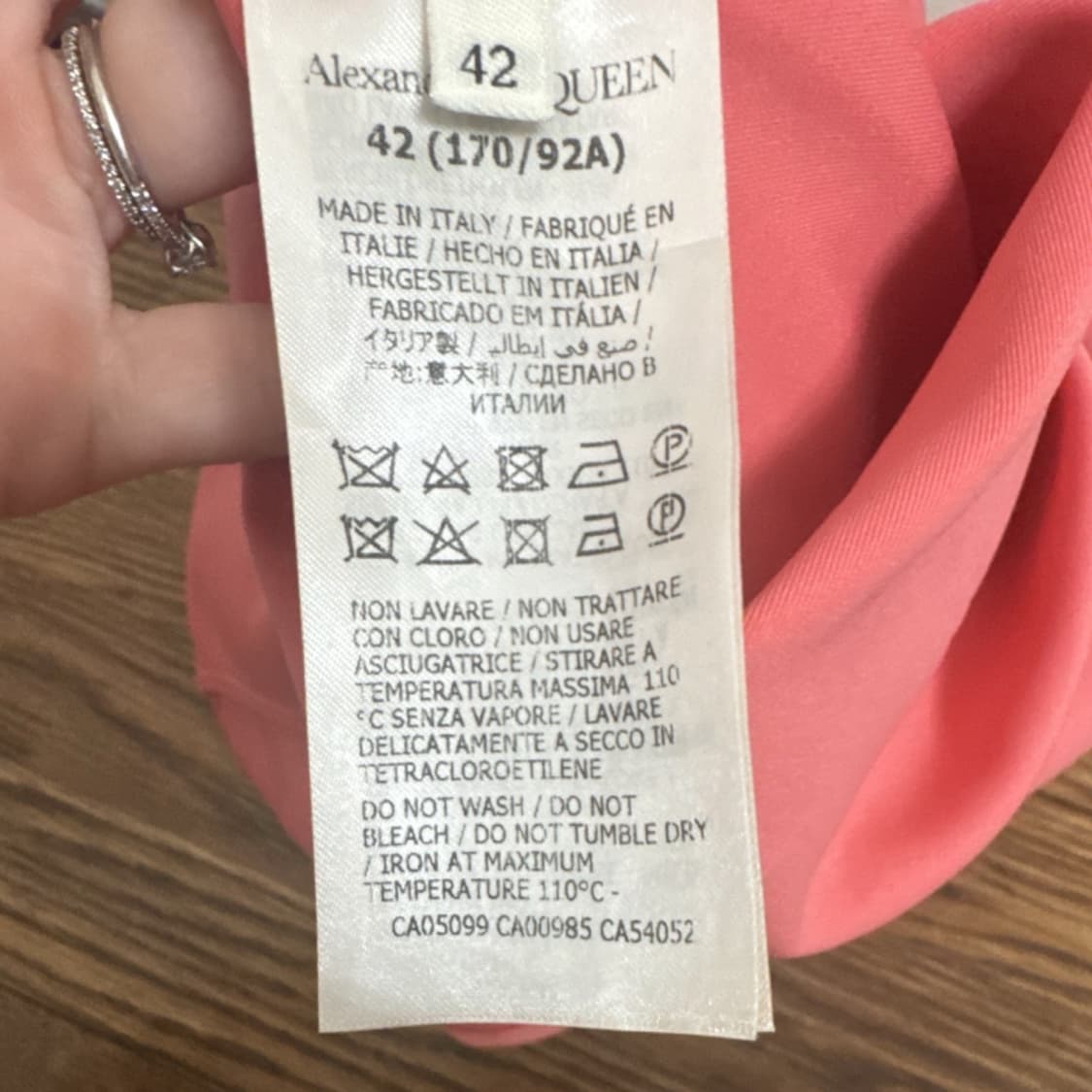 알렉산더 맥퀸 스쿱넥 바디수트 상품이미지4