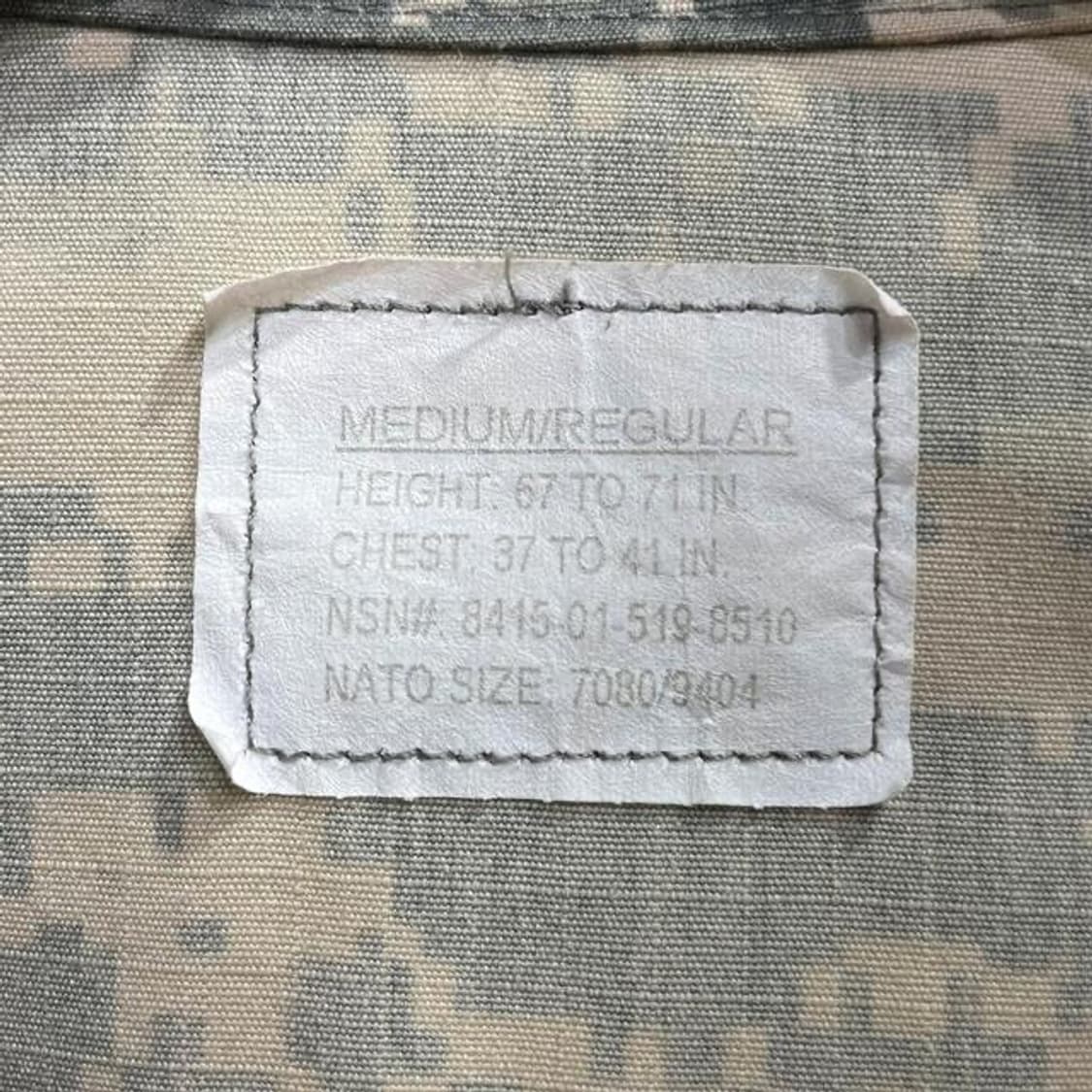 US army ACU 셔츠 (M)   상품이미지5