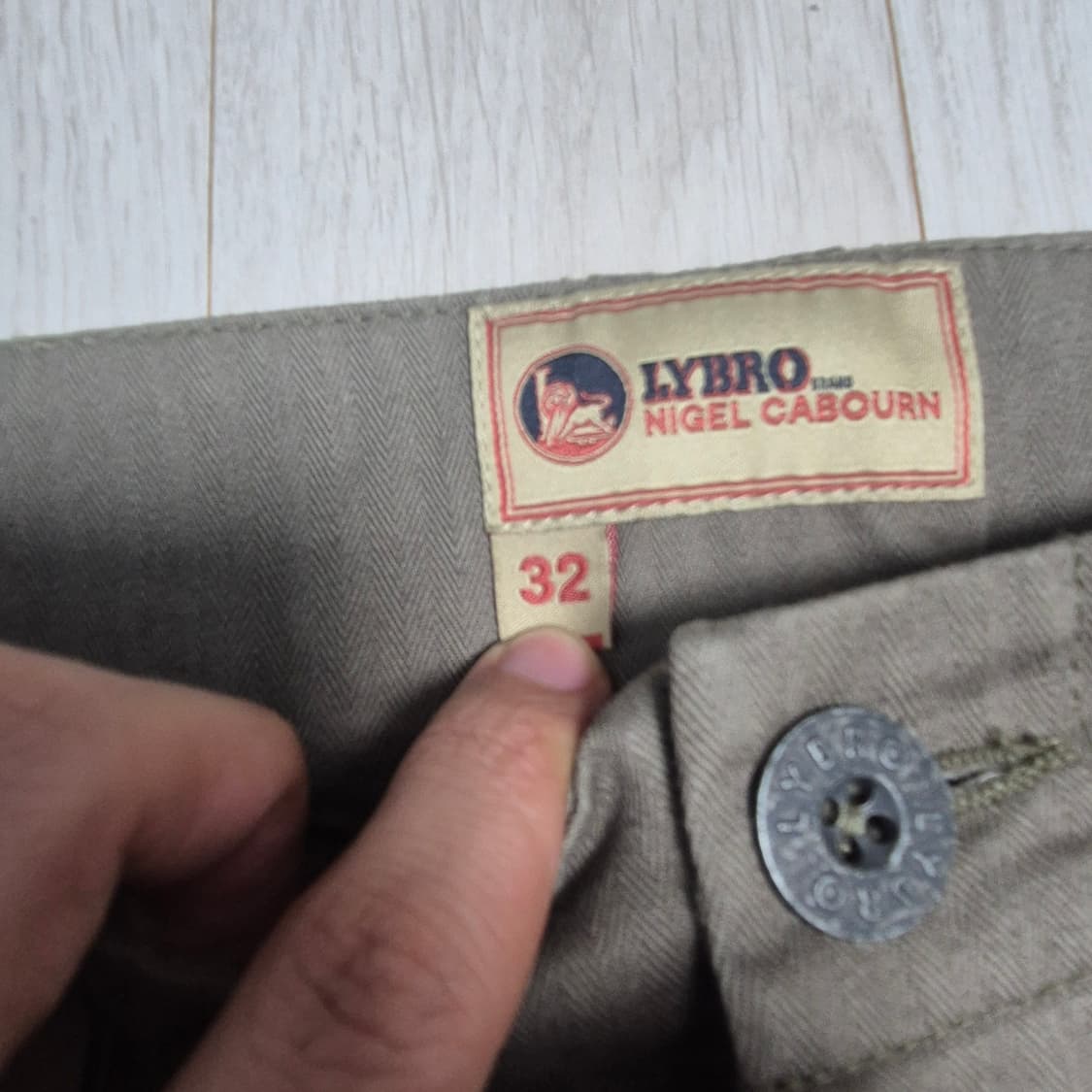 나이젤카본 초어팬츠 올리브 32size 상품이미지2