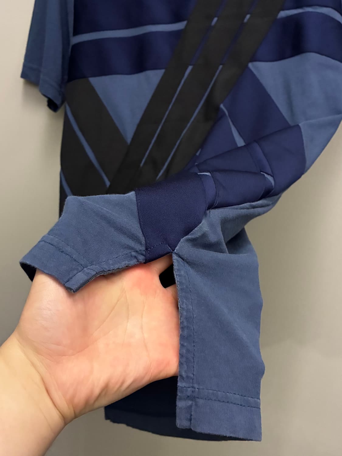(M)요지야마모토 Y-3 스트라이프 백로고 반팔티셔츠 아디다스 상품이미지5