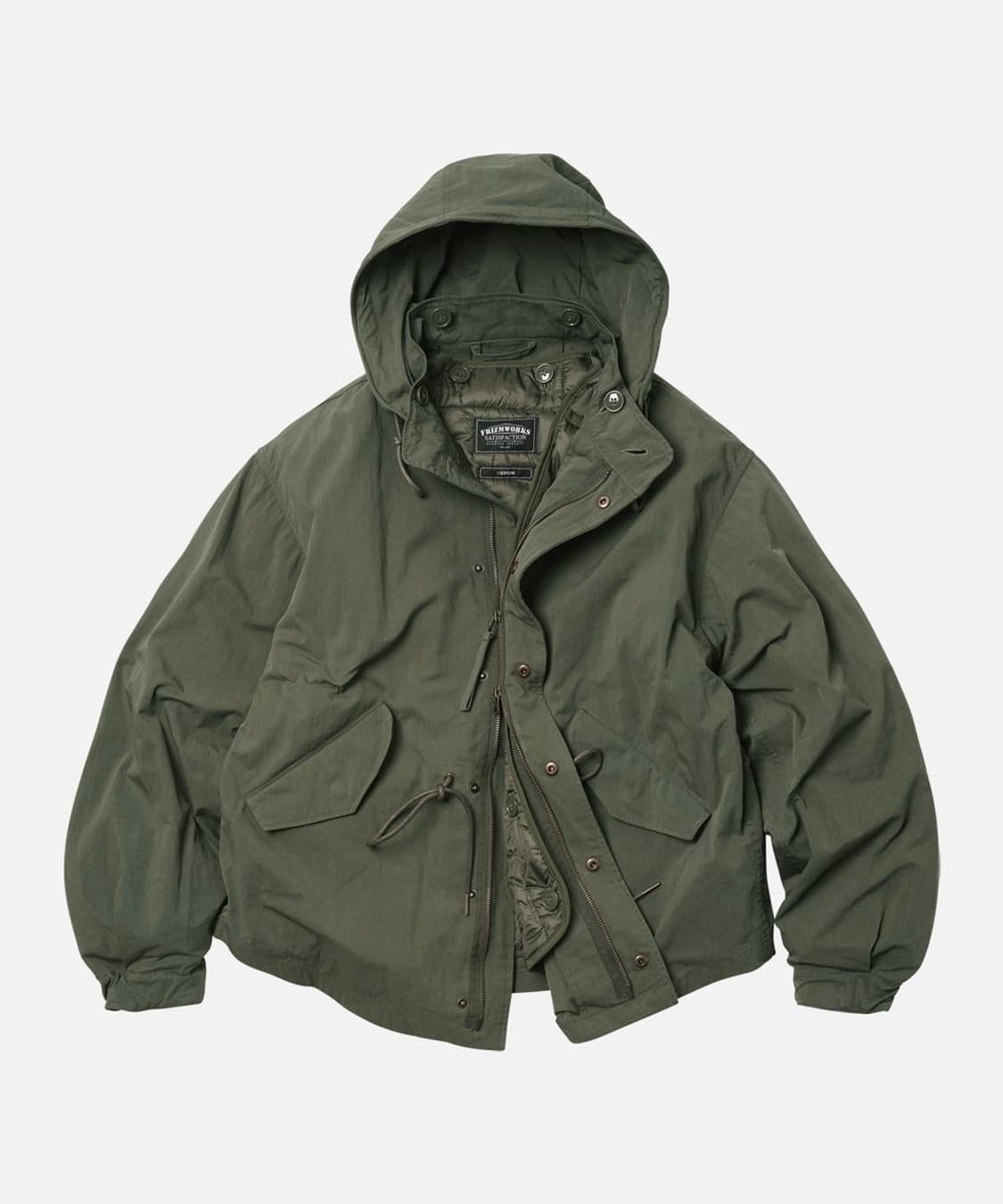 프리즘웍스 / 오스카 피쉬테일 숏 파카 003 올리브 / M 상품이미지1