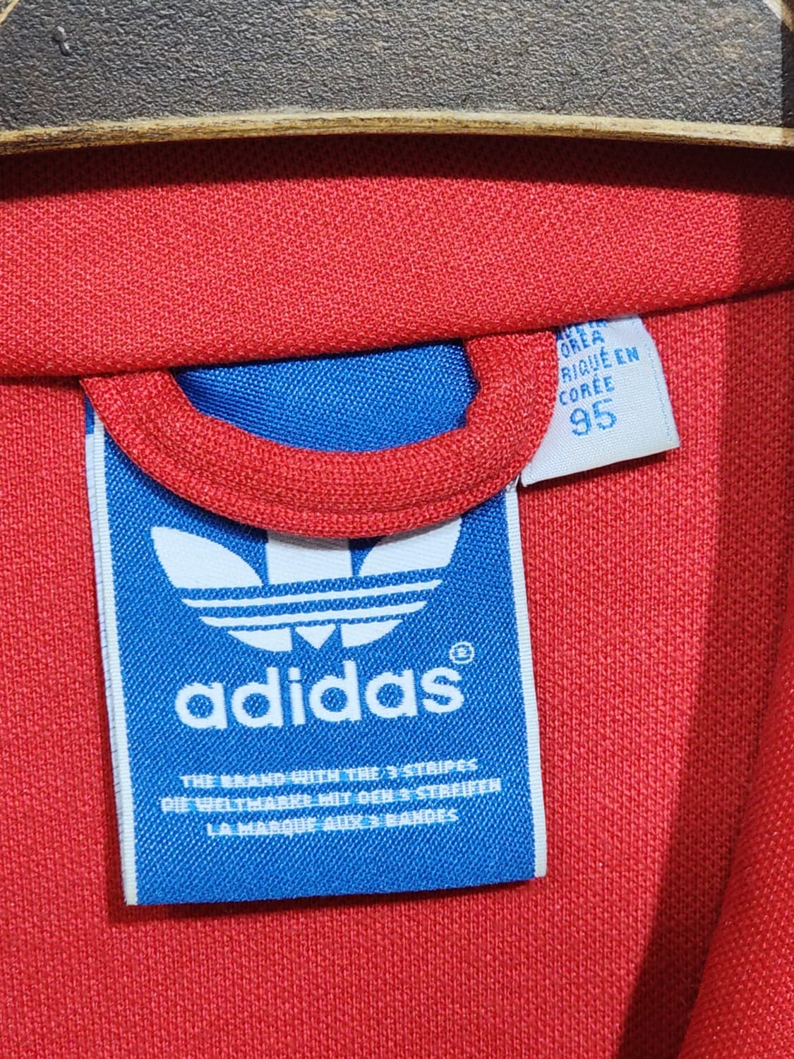 (95) 아디다스 유로파 져지 빨흰 츄리닝 트레이닝복  상품이미지3