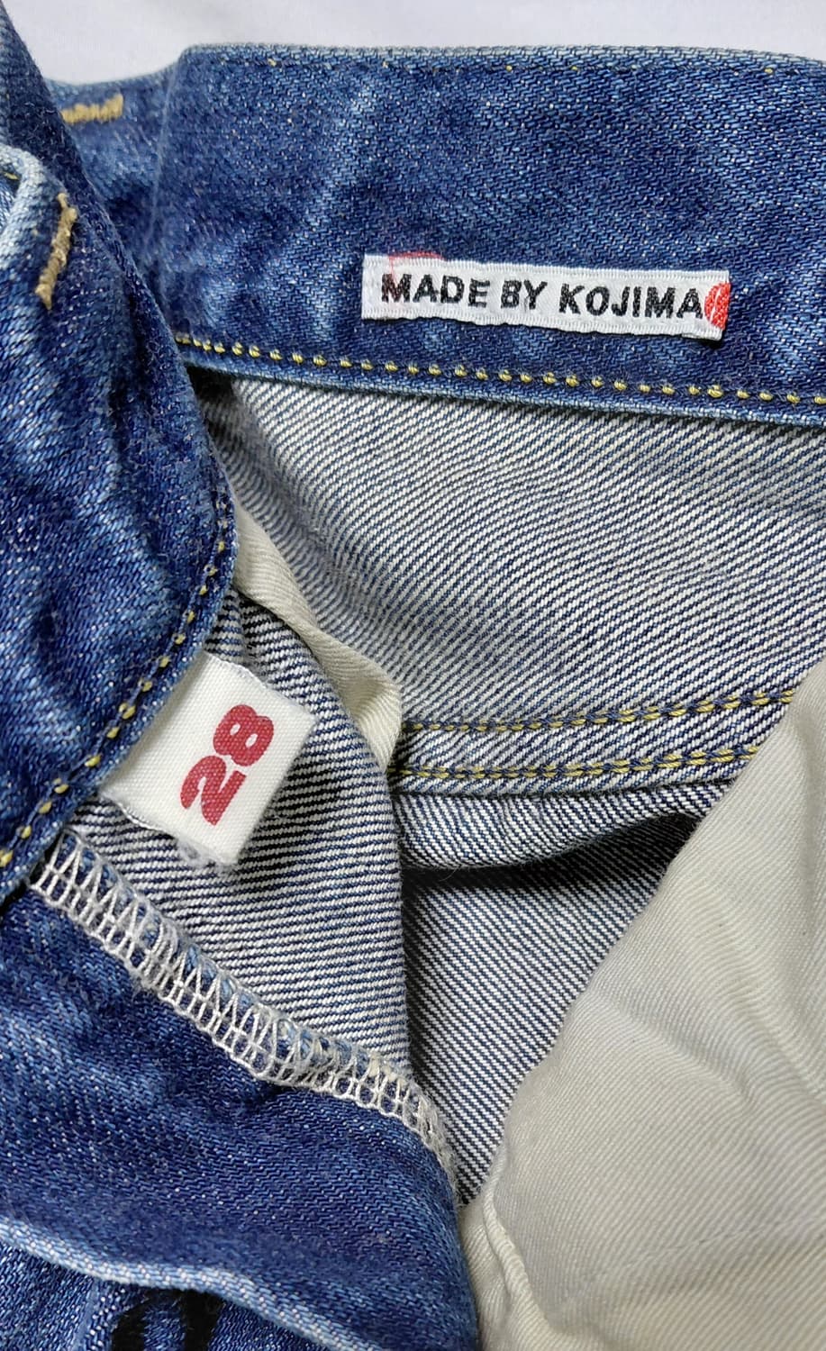 [MADE IN JAPAN] BLUE BLUE 워싱 데님 팬츠 상품이미지3