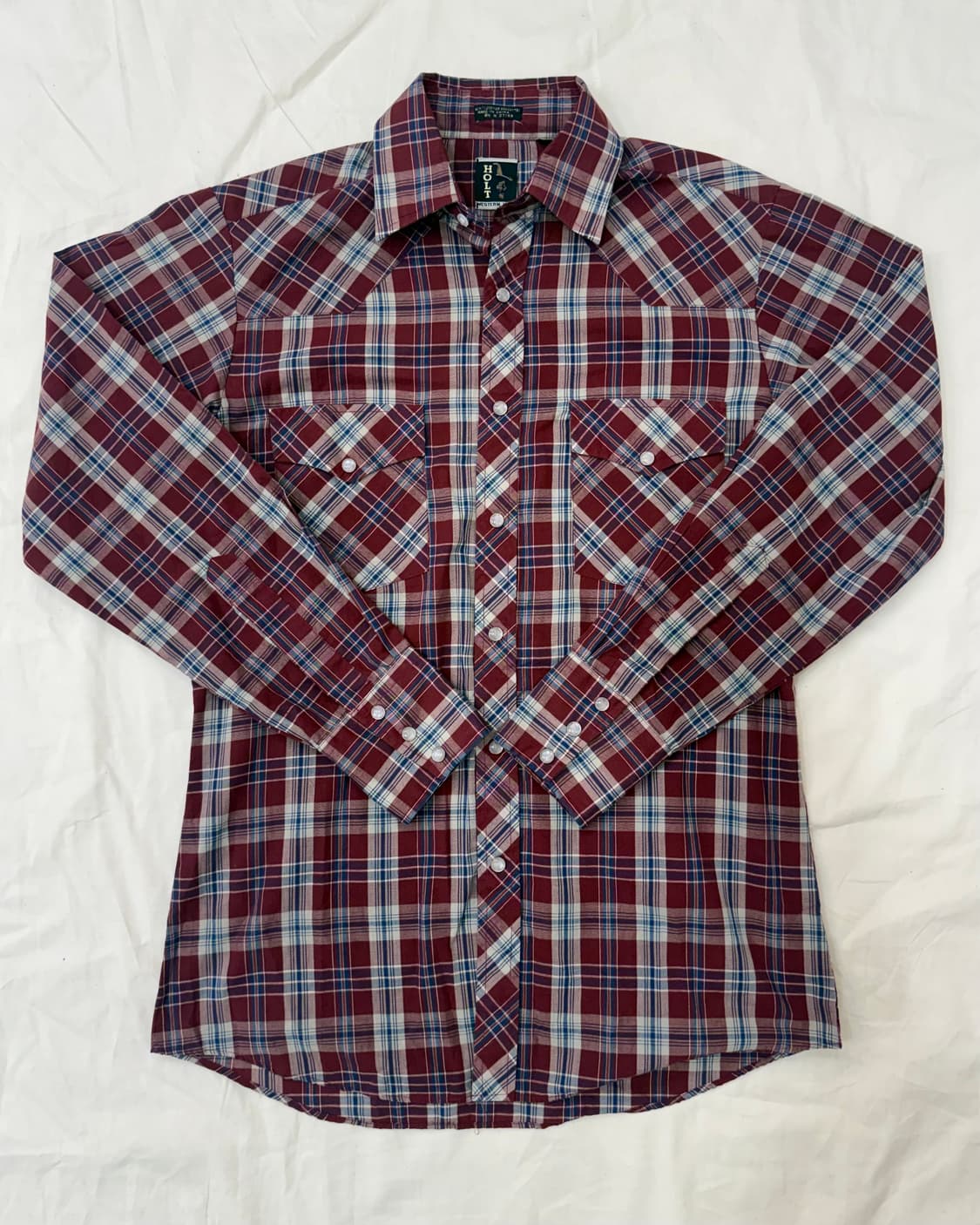 HOLT 웨스턴 체크 셔츠 상품이미지5