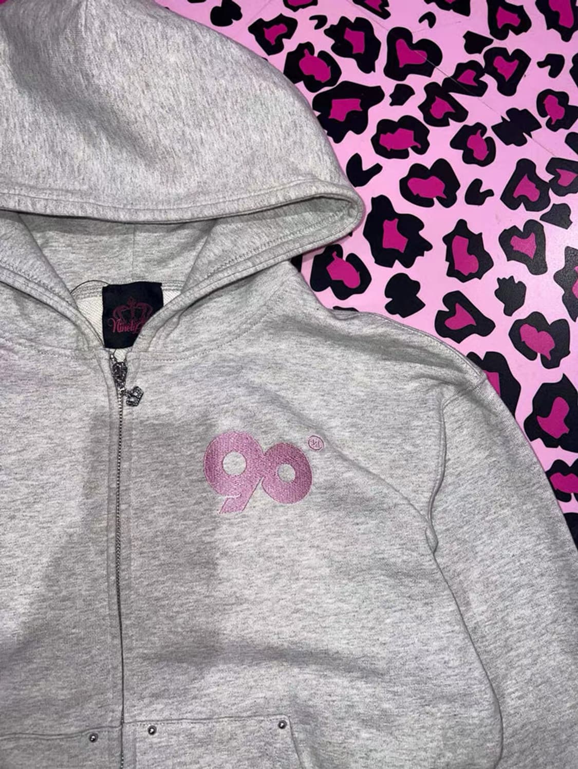 9090 그레이 셋업 상품이미지5