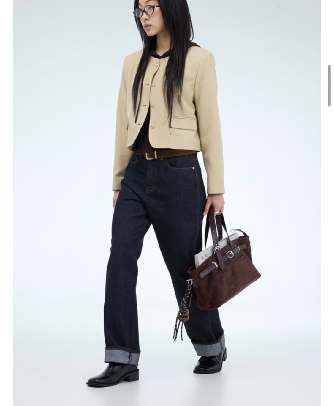 블랙업 스웨이트 버클백 상품이미지3