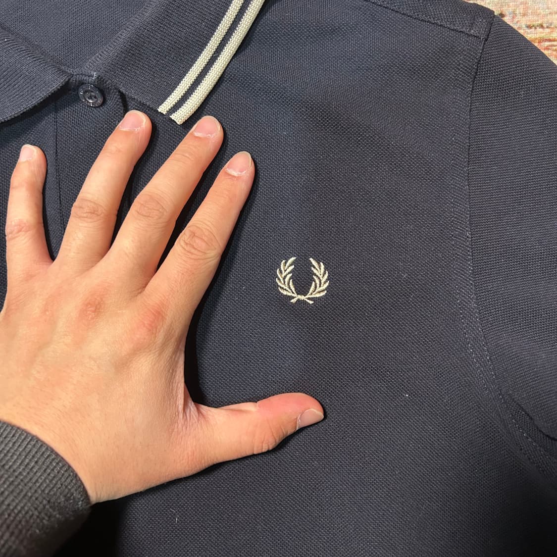 [M] 프레드페리 카라 반팔 상품이미지2