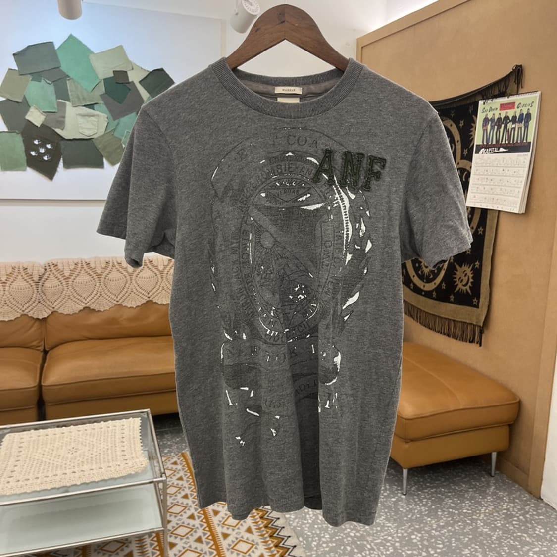 아베크롬비 빈티지 스트릿 펑크 아메카지 반팔티 S C10898 상품이미지3