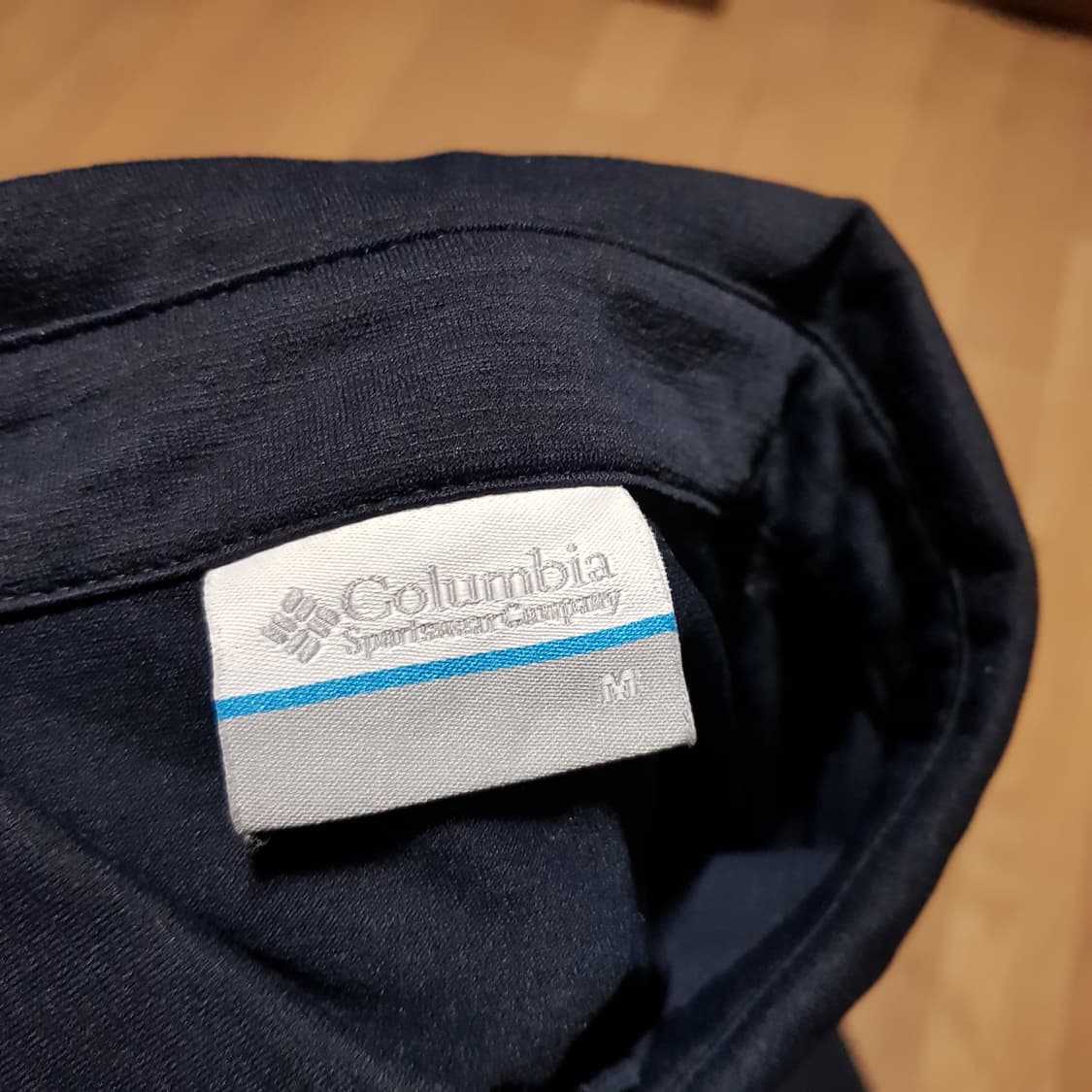 95 /미사용/ 컬럼비아 / 긴팔 기능성폴리셔츠 네이비/407-002 상품이미지4