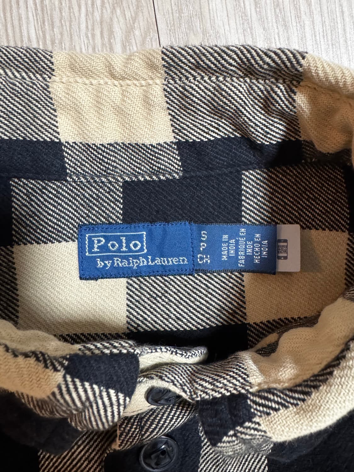 폴로 플래드 셔츠 상품이미지2