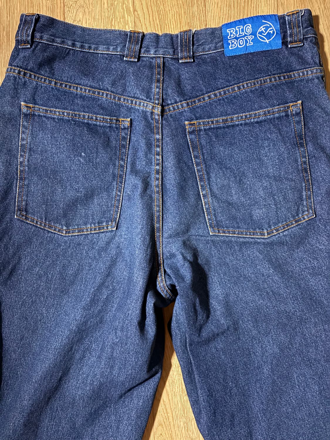 폴라 스케이트 빅보이 팬츠 다크 블루 상품이미지5