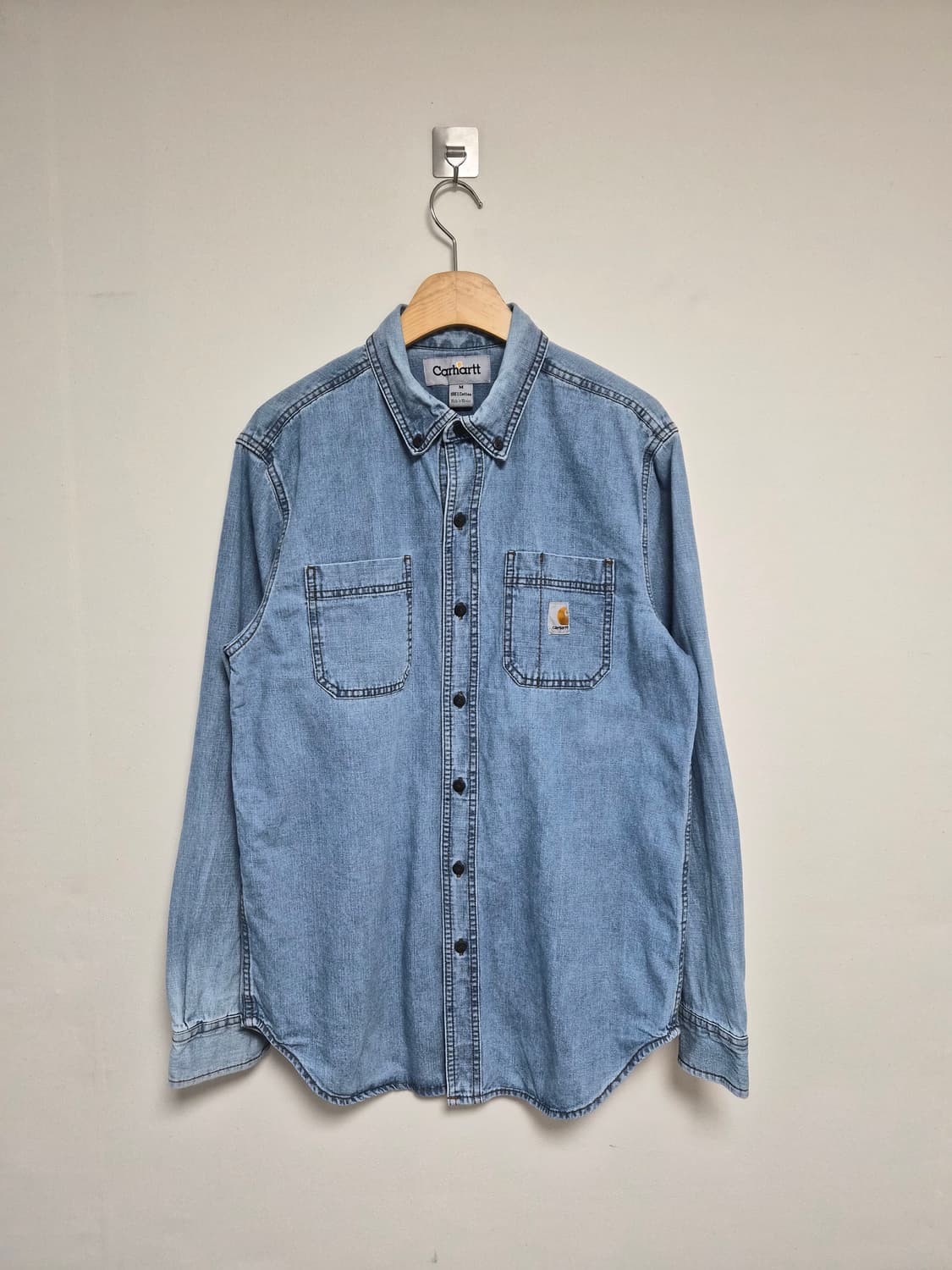 칼하트Carhartt 데님 셔츠 M - S228 상품이미지1