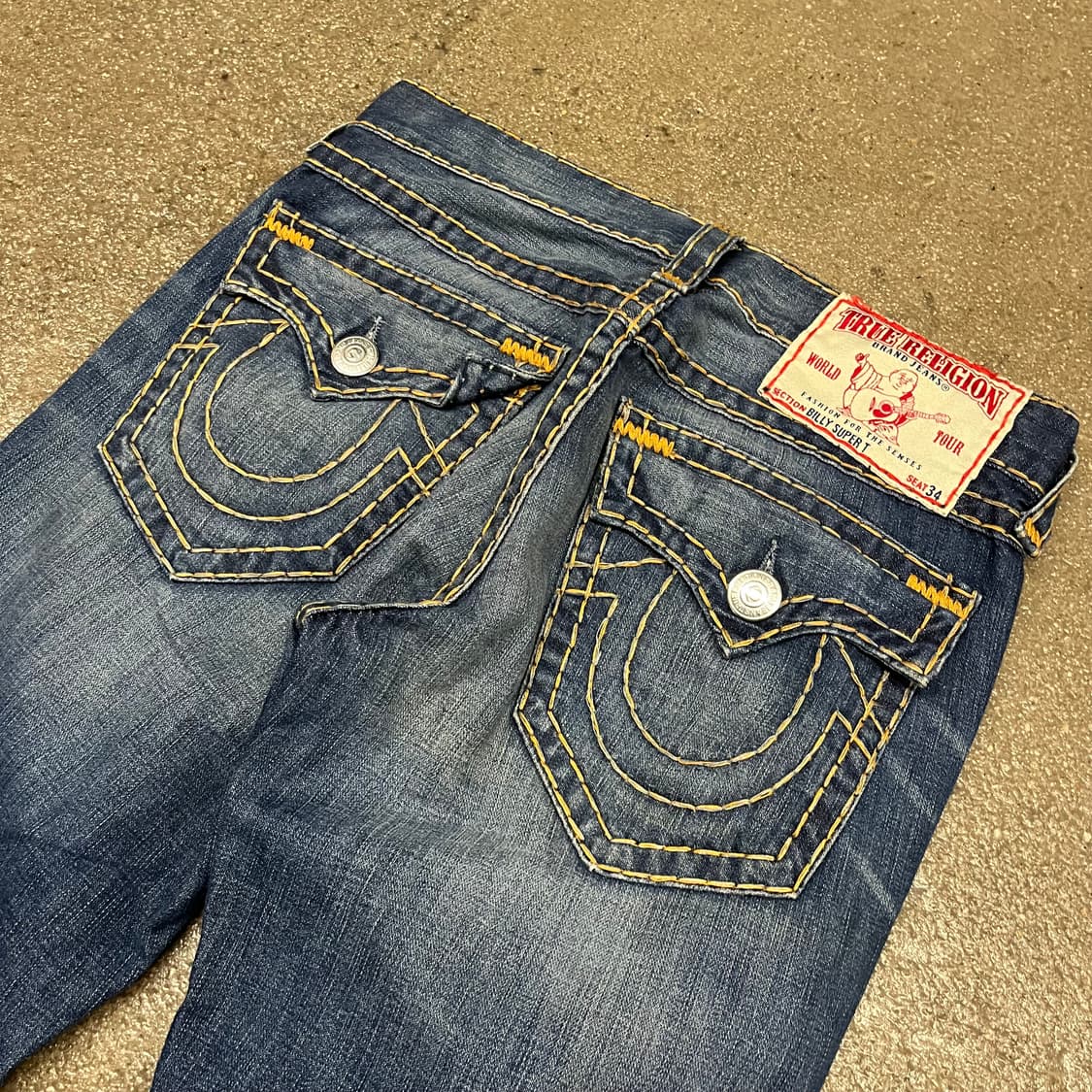 트루릴리젼 빌리 슈퍼티 데님 부츠컷 (33“) 상품이미지4