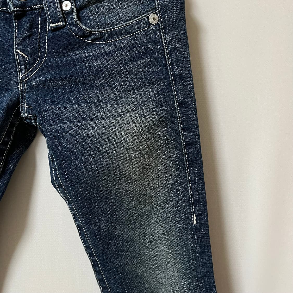 트루릴리전 여성 유스티치 워싱 데님 청바지 24 상품이미지10