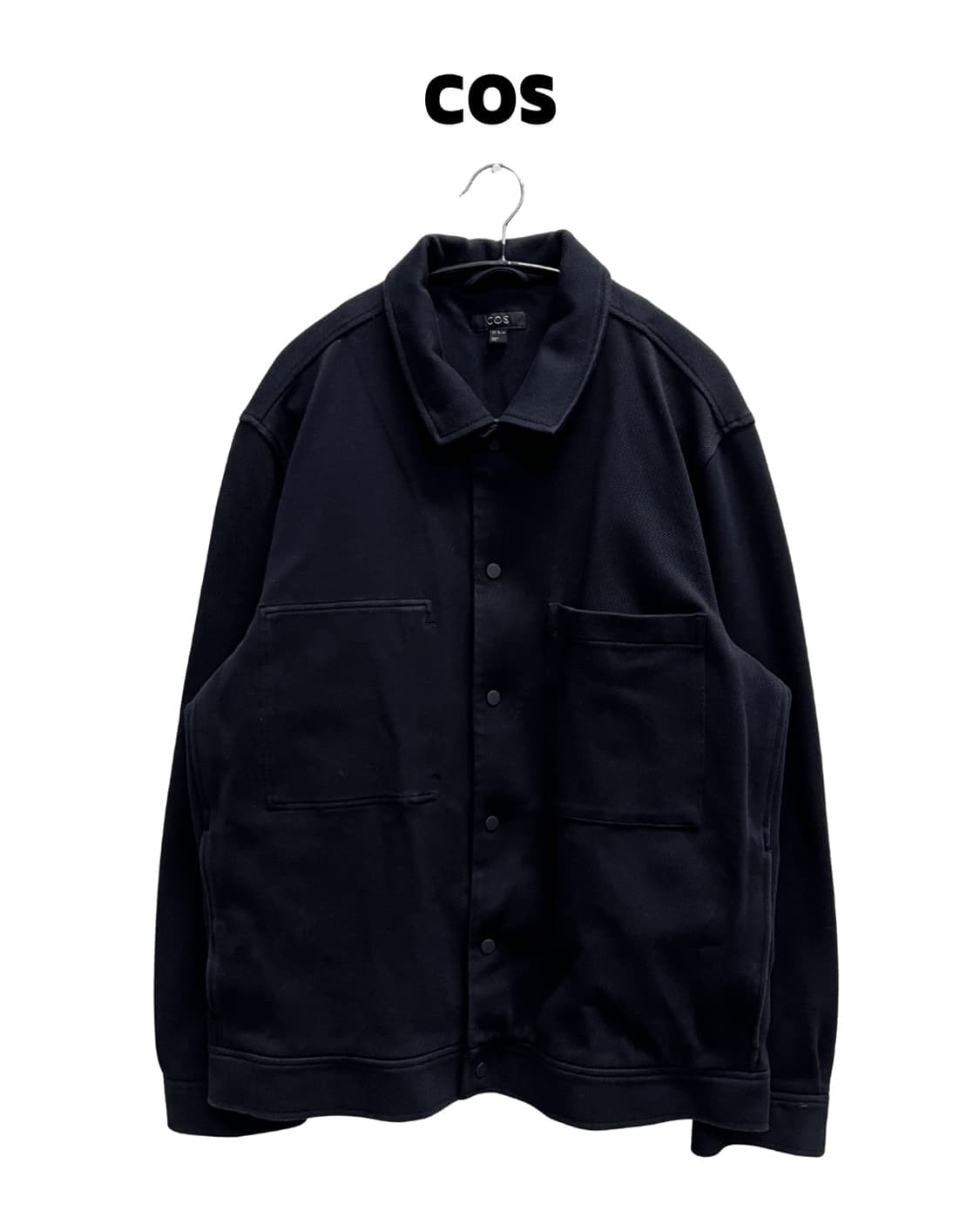 (XL) COS 트윌 자켓 다크네이비 상품이미지1