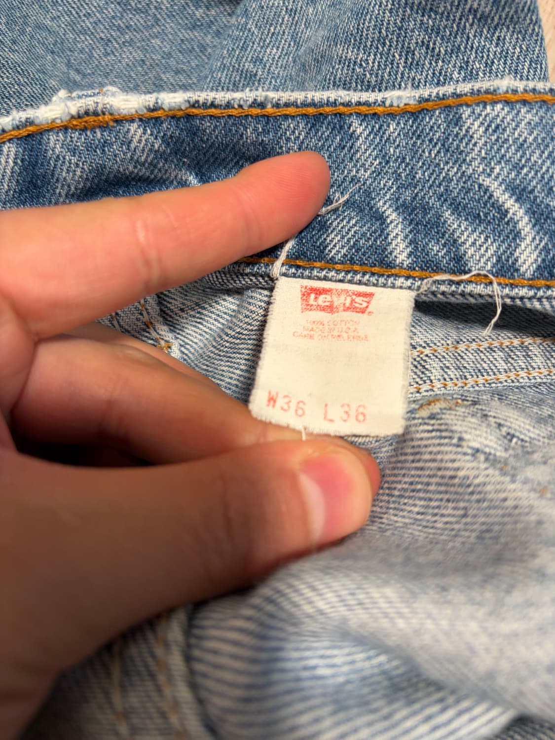 ❤️Vintage 빈티지 리바이스 517 90s usa made 상품이미지6