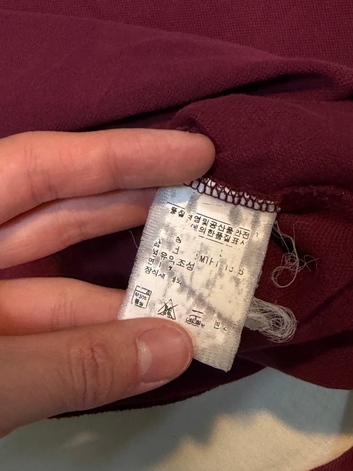 폴로 랄프로렌 빅포니 롱슬리브 카라티 버건디 와인 상품이미지3