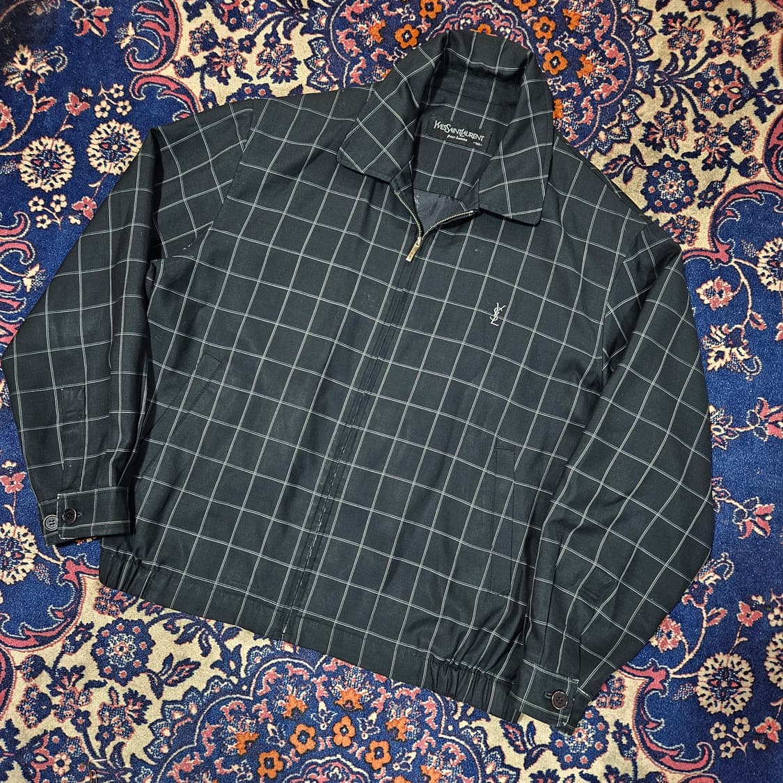 입생로랑(YSL) Vintage
Goldentex 바람막이 블루종자켓 상품이미지1