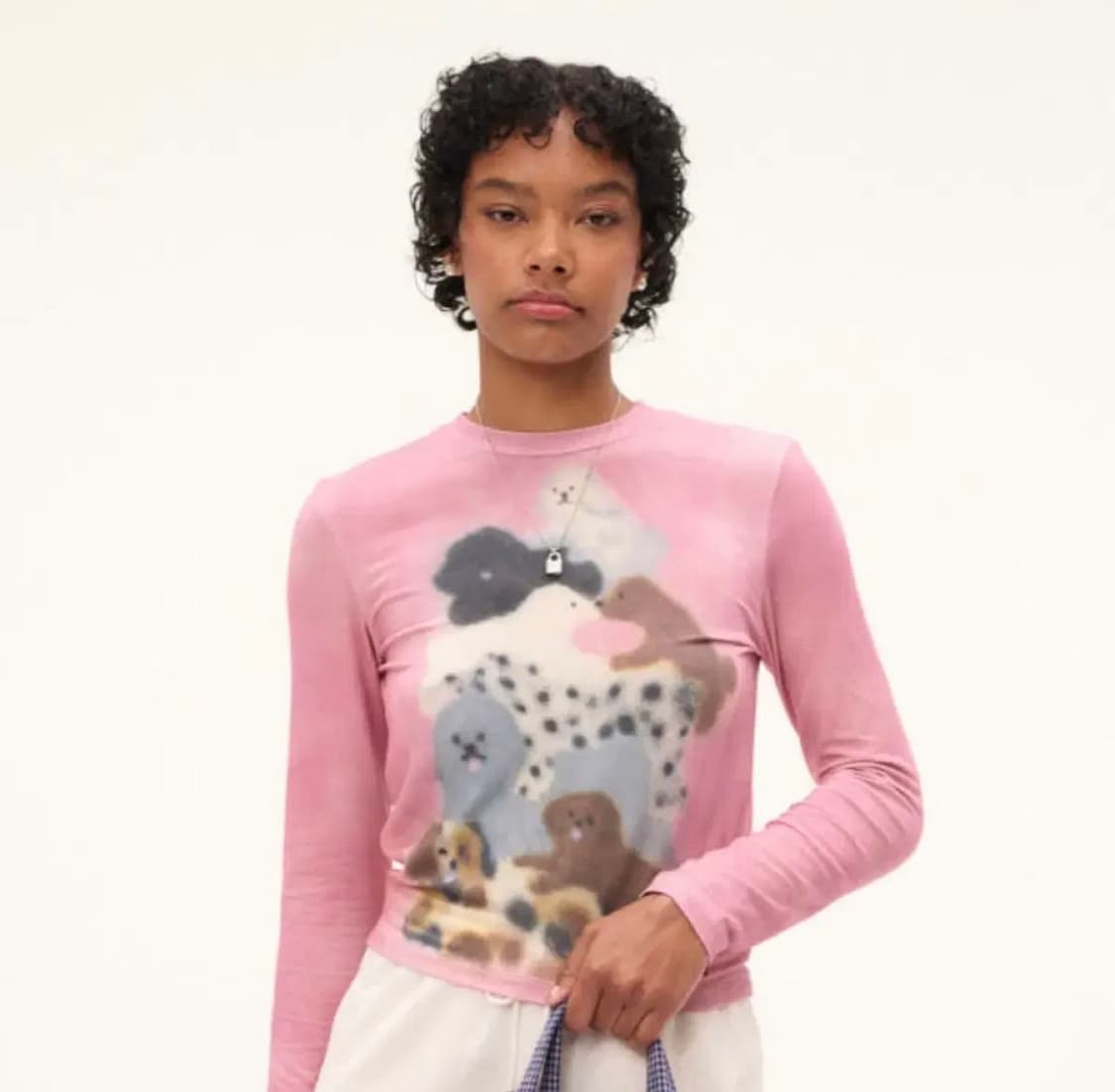 까르네 볼렌테 Doggy Decadence 티셔츠 롱슬리브 상품이미지1