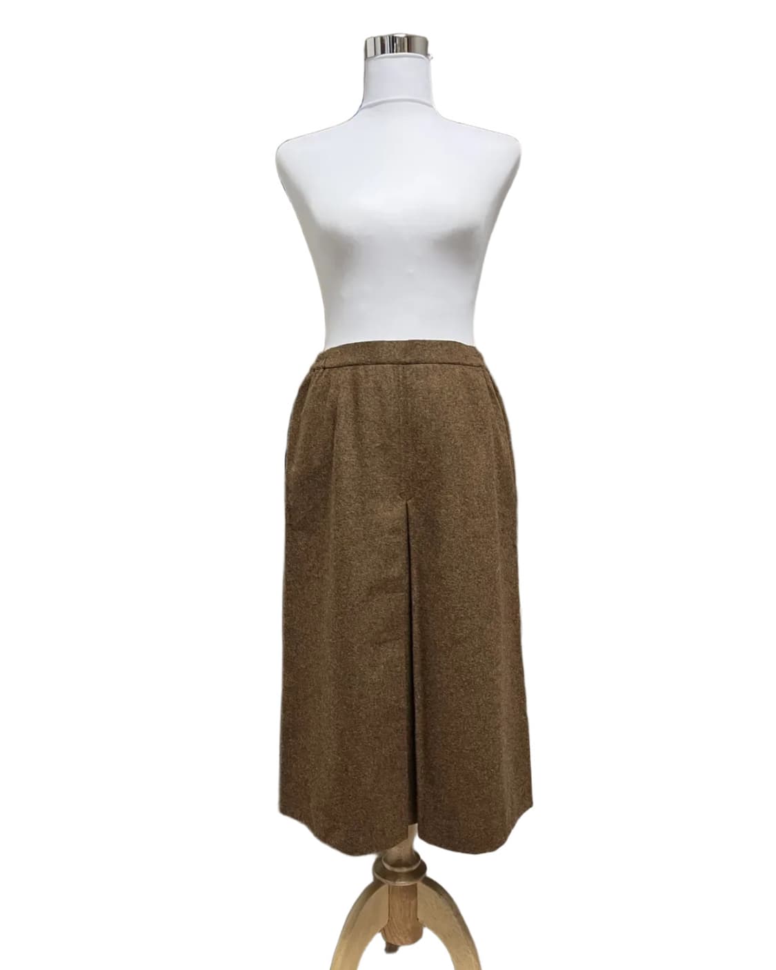 Brown bokashi wool skirt 상품이미지3