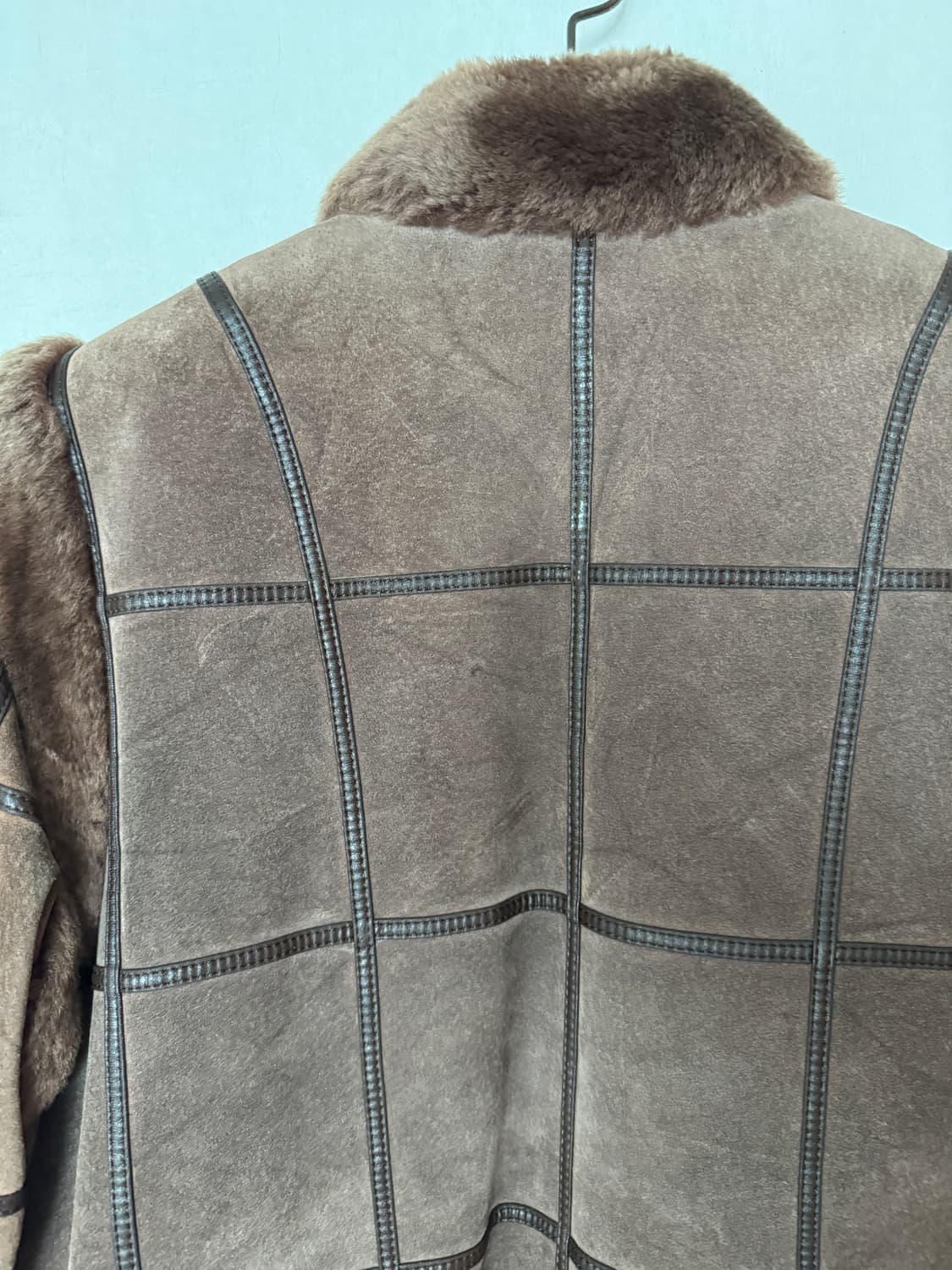 빈티지 퍼트리밍 무스탕 숏코트 상품이미지6