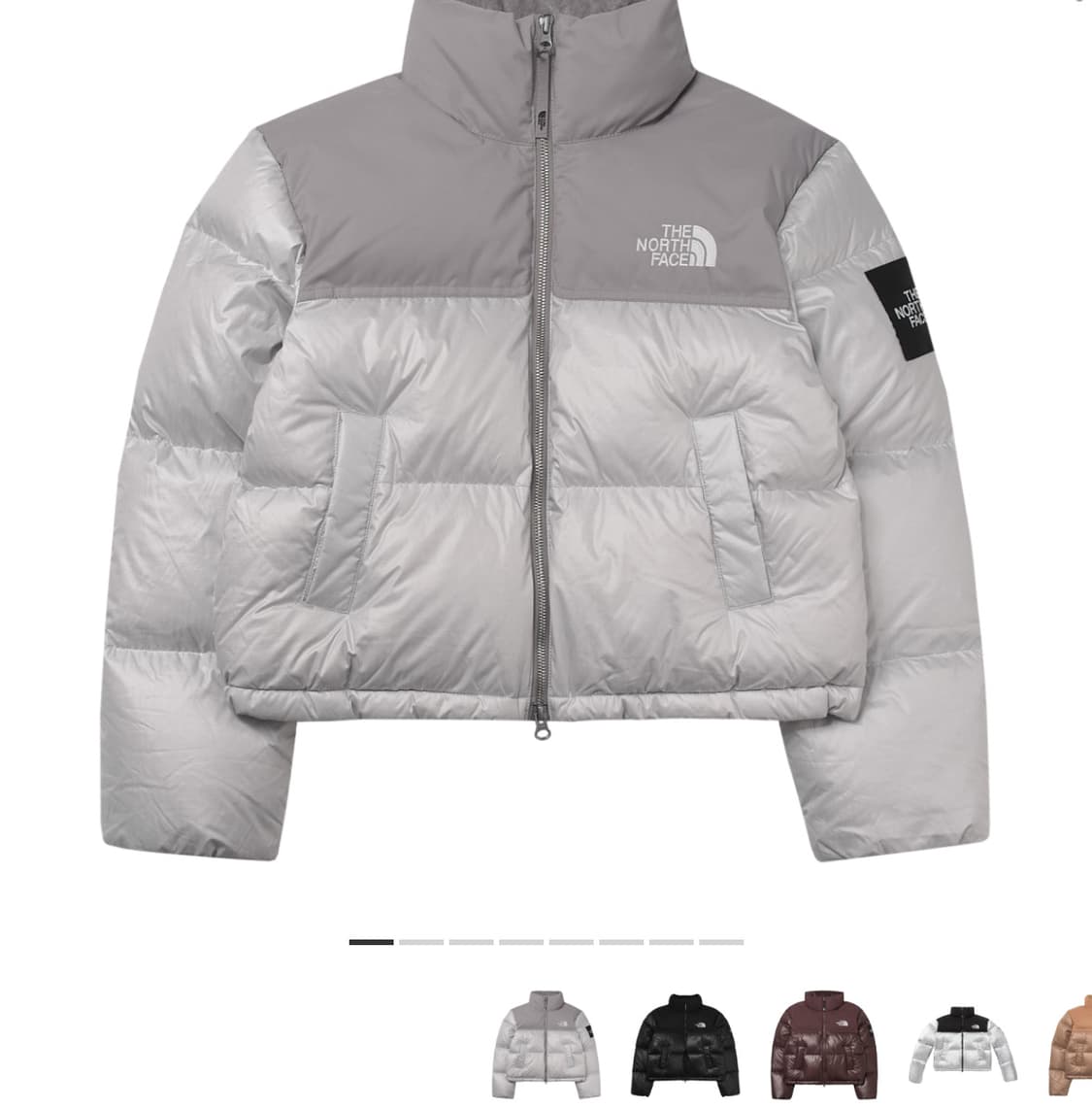 노스페이스 화이트라벨 눕시 아이스 그레이 상품이미지1