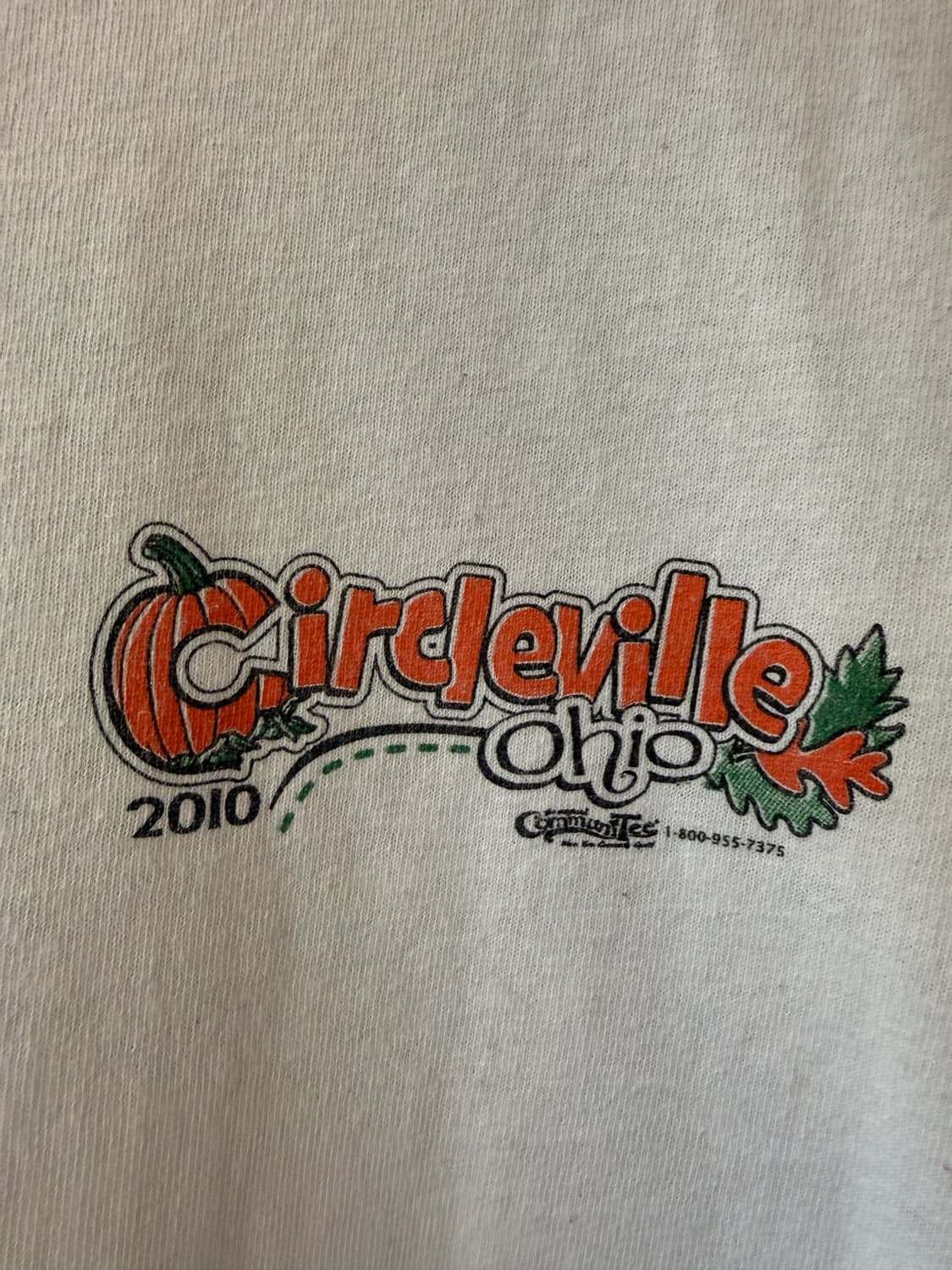 Circleville Ohio 2010 Anvil 링거티셔츠 L 상품이미지3