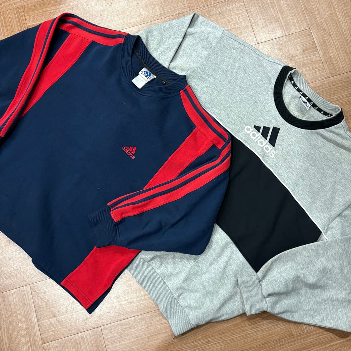 레드 & 블루 빈티지 아디다스 스웻셔츠 상품이미지9