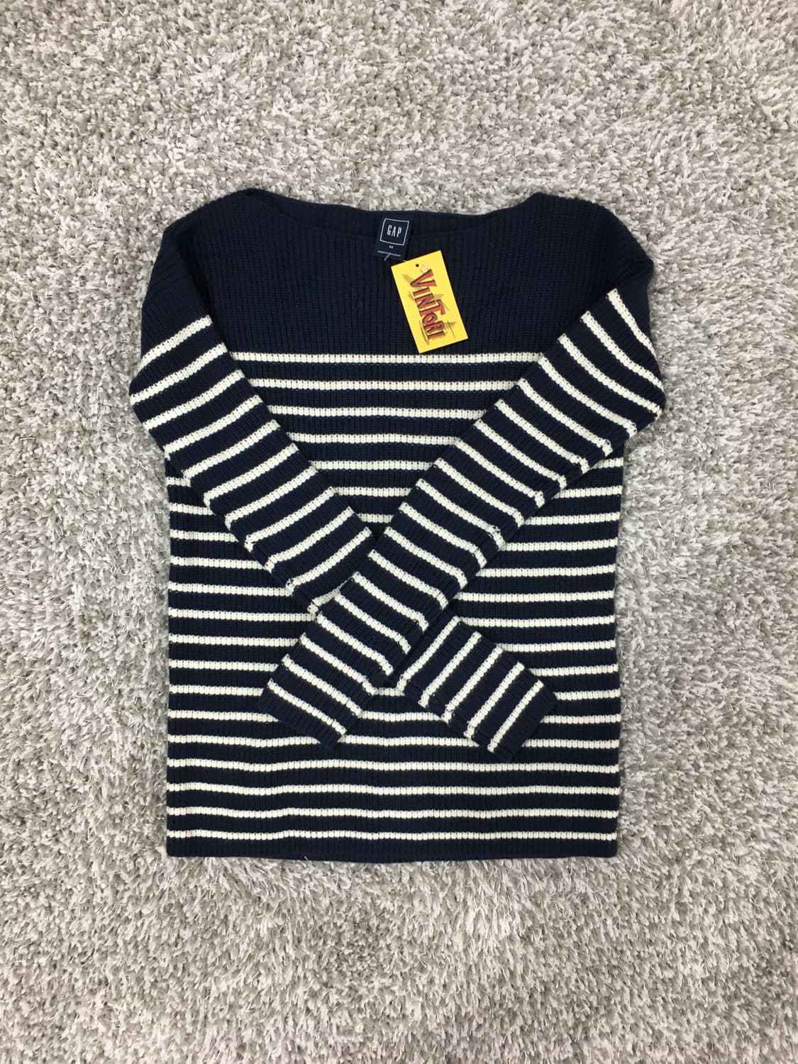 GAP 네이비 스트라이프 니트 XS 상품이미지1