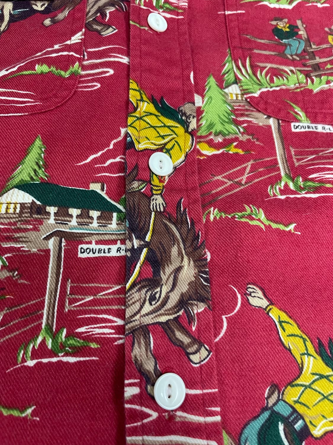 90s RALPH LAUREN rodeo shirt 상품이미지3