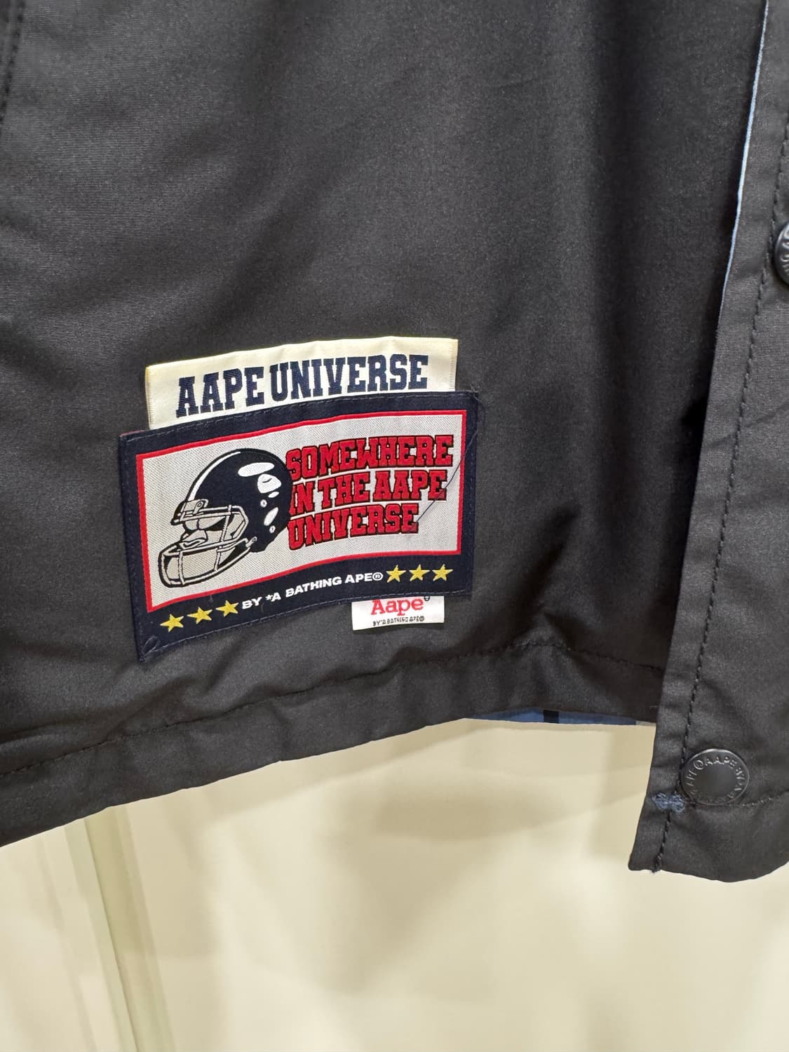 AAPE 리버시블 코치 자켓 L (bape) 상품이미지9