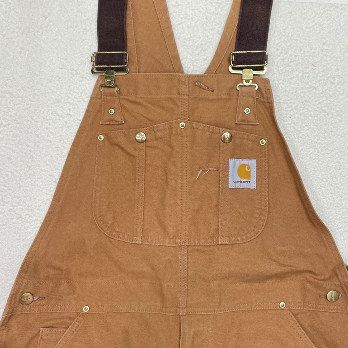 CARHARTT 덕 빕 오버롤 멜빵바지 36x32 상품이미지2