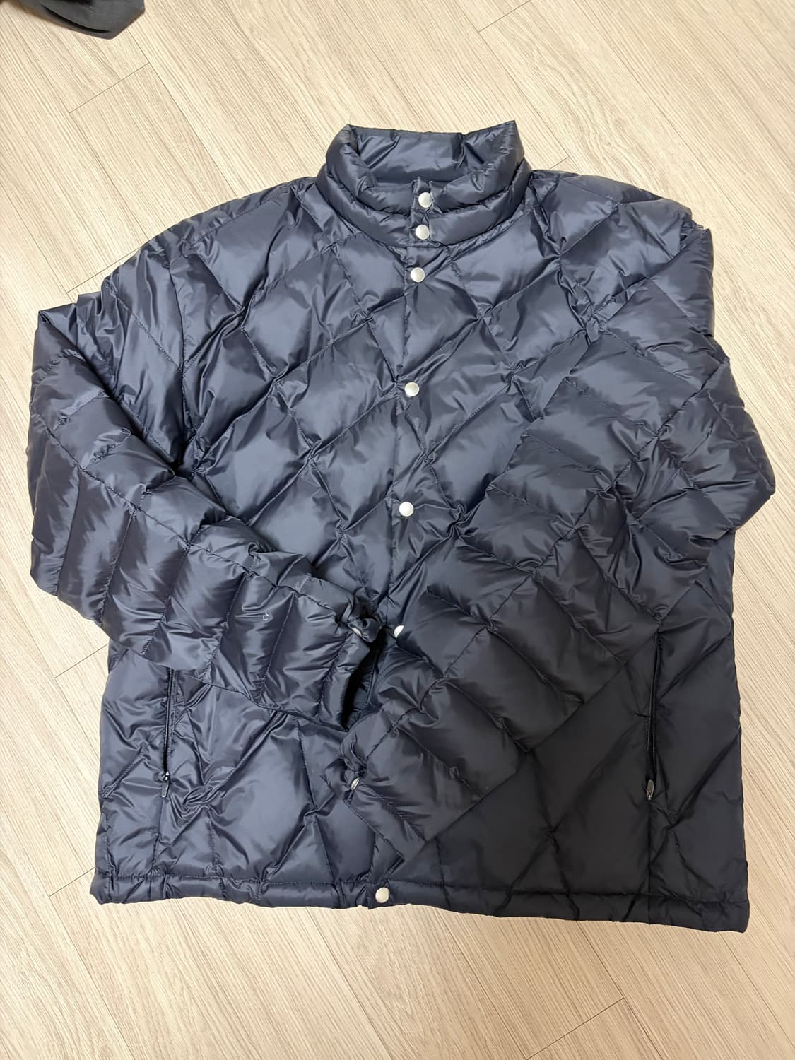 Paral Goose Down Puffer Jacket Black 3 상품이미지3