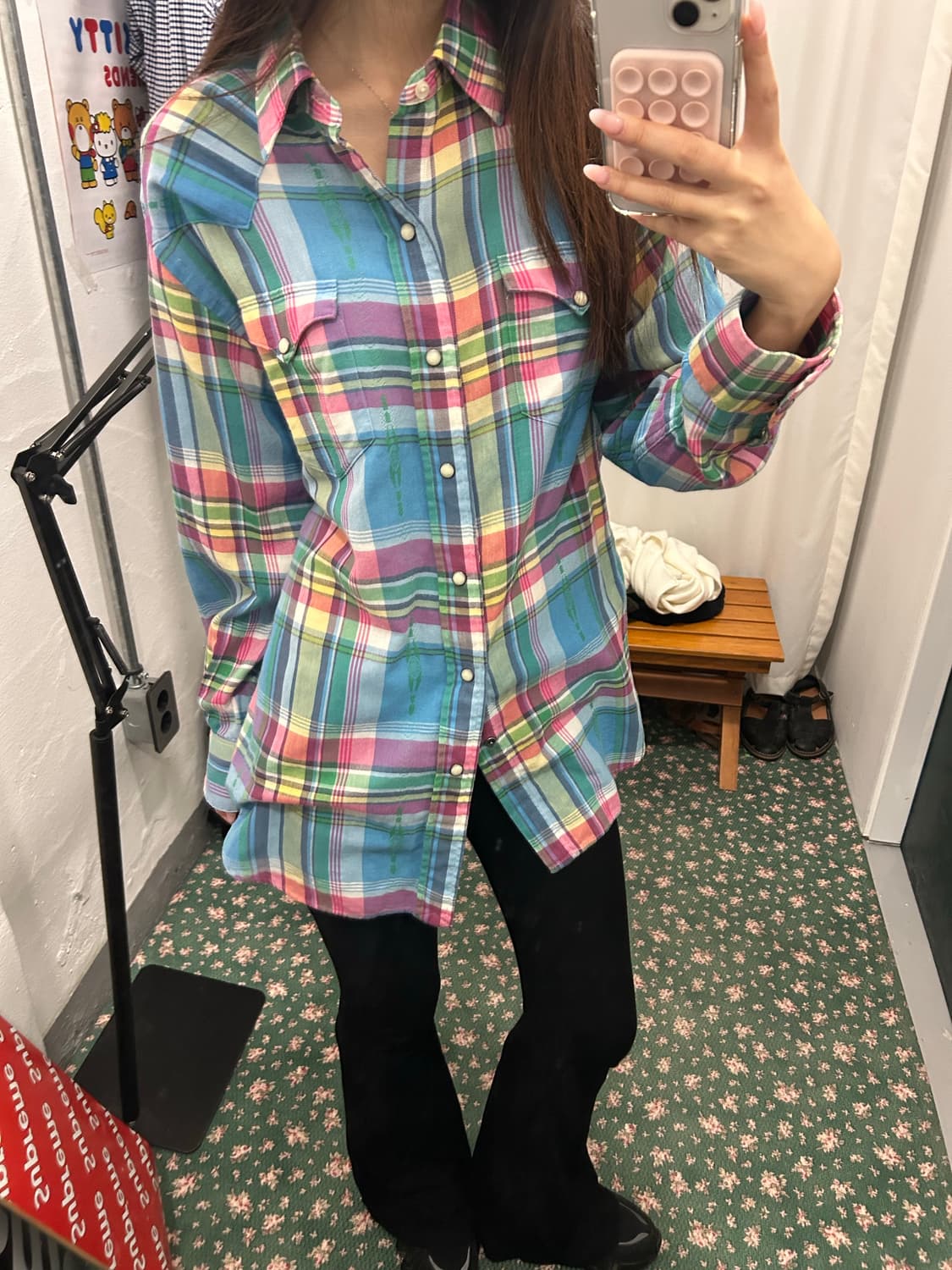 폴로 랄프로렌 플레이드 셔츠 상품이미지1