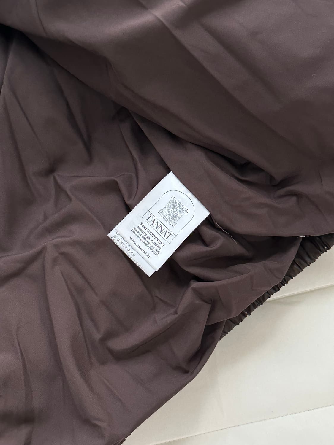 타낫 TANNAT 머디 푸퍼 자켓 패딩 브라운 상품이미지9