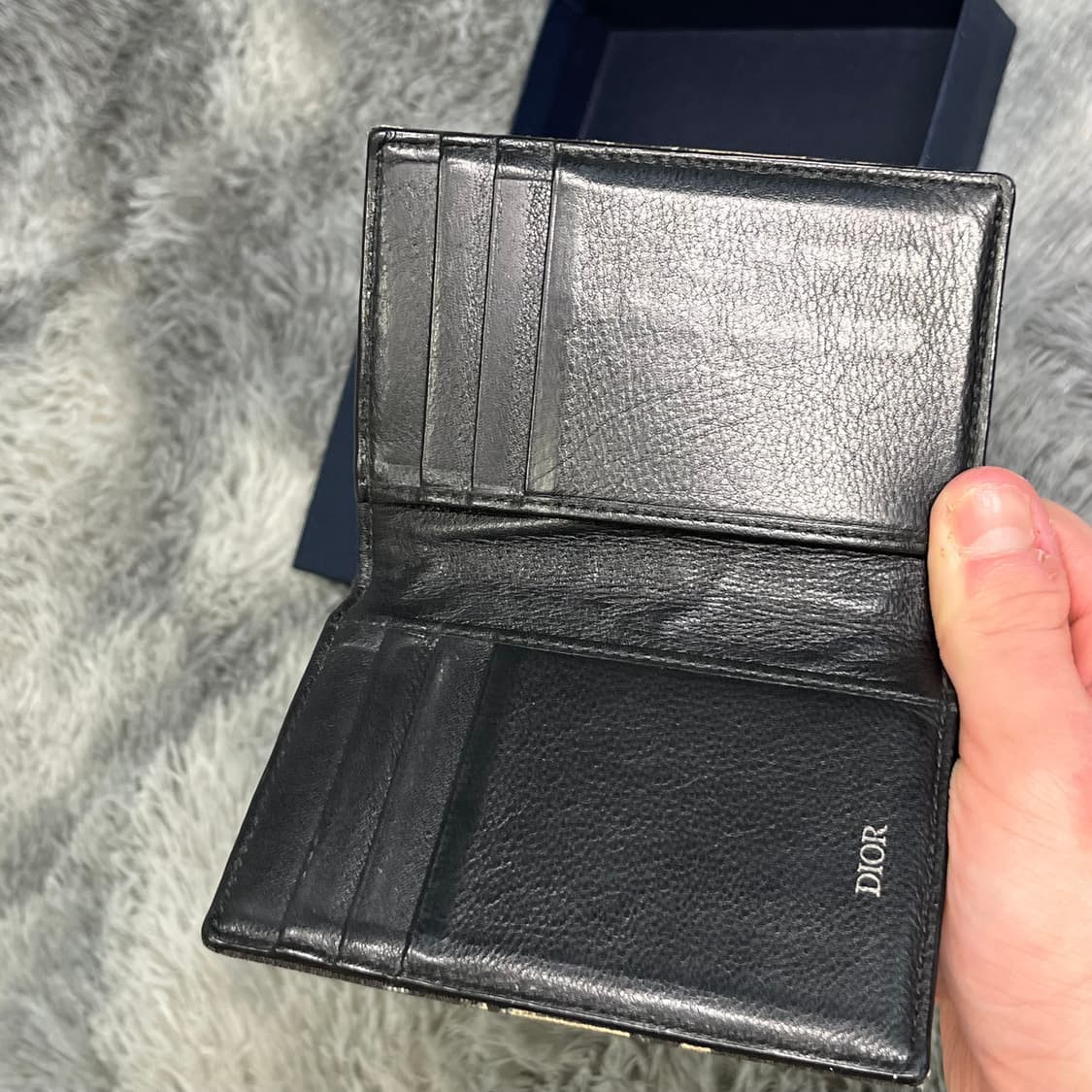 디올 오블리크 오거나이저 지갑 상품이미지3