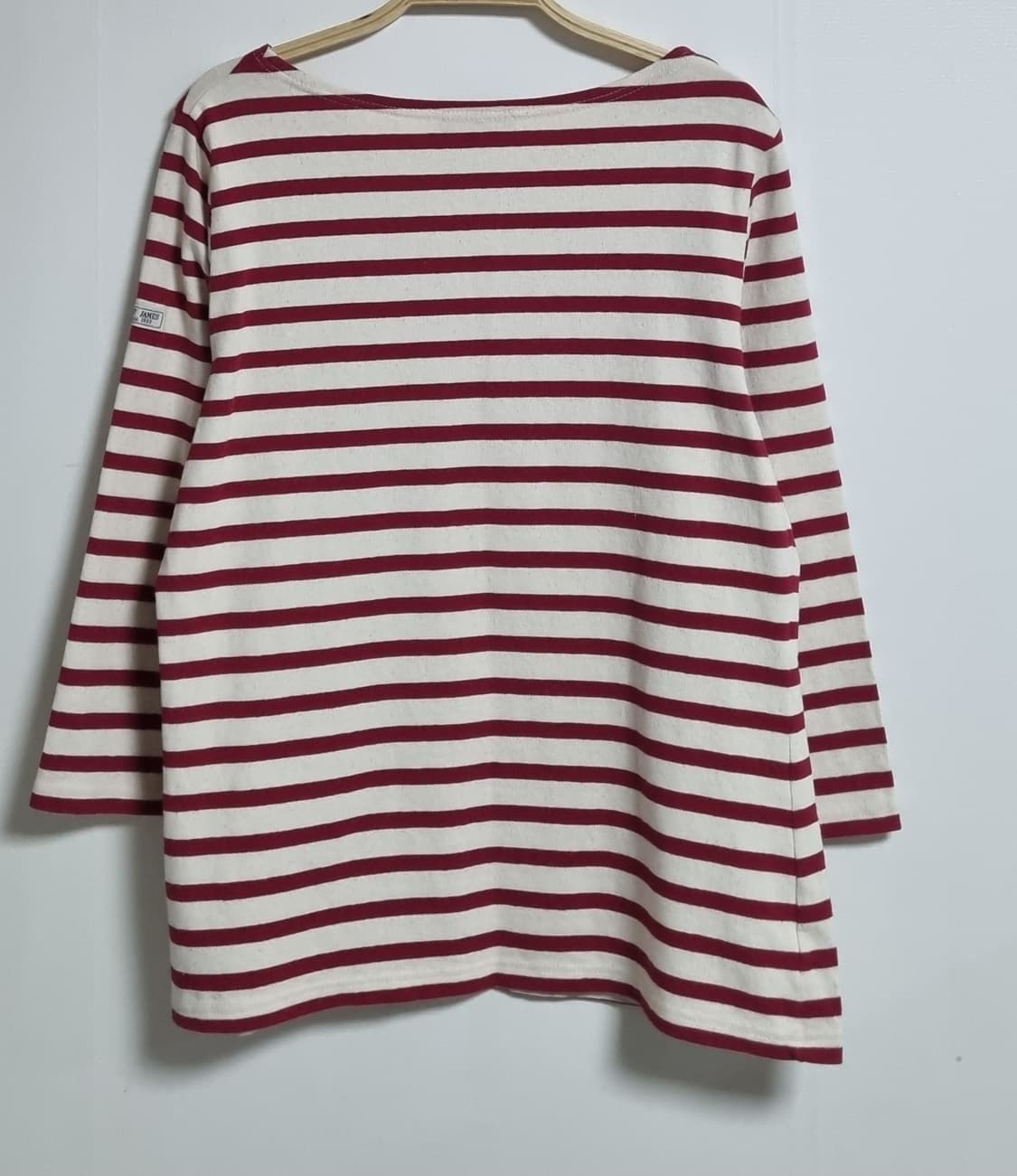 XS ) 세인트제임스 스트라이프 7부 긴팔티 상품이미지2