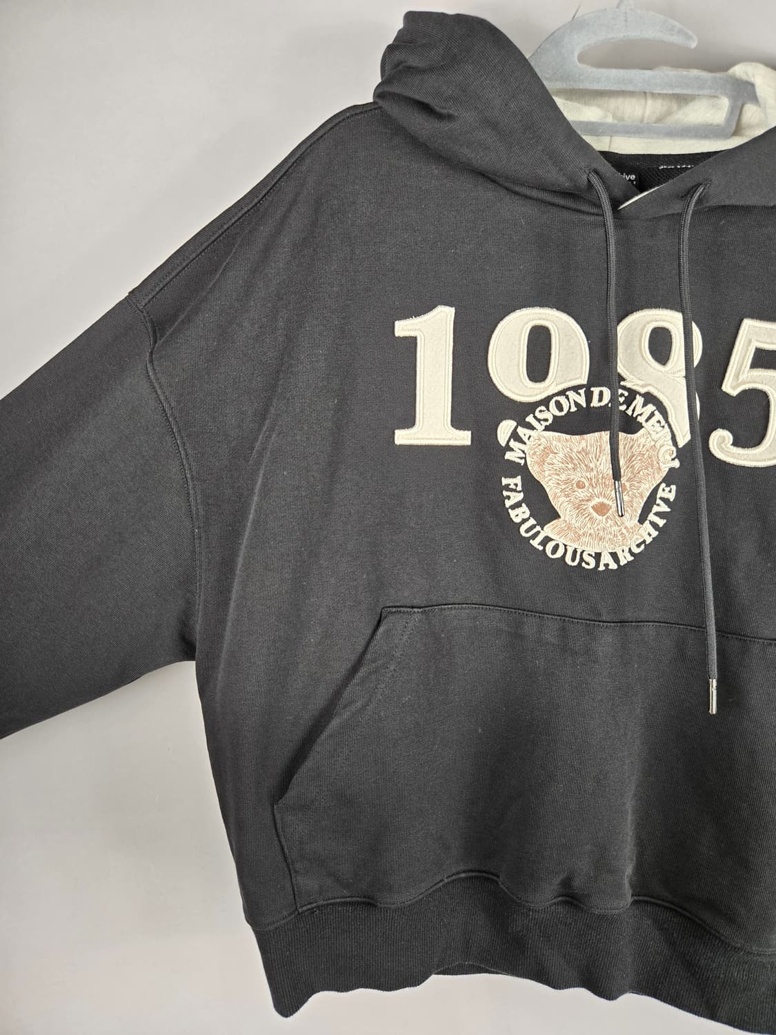 [무료배송]패블러스 아카이브 M 여성 루즈핏 크롭 후드티 베어프렌즈 상품이미지3