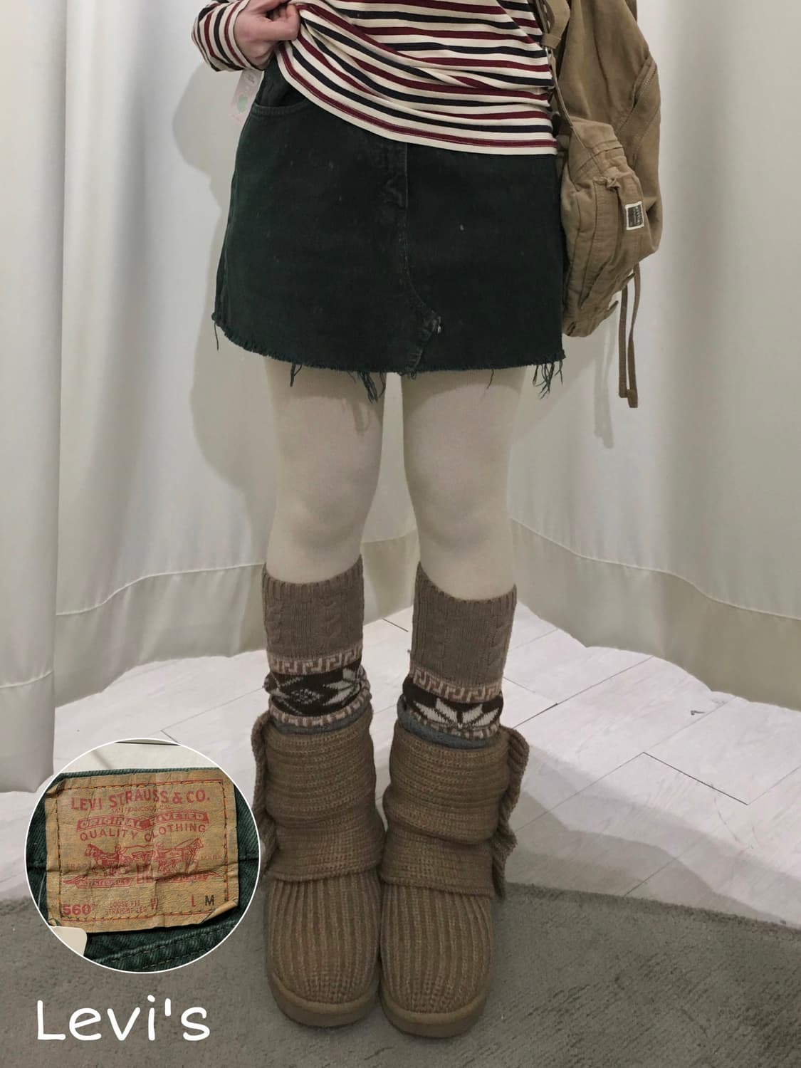 Levi's mini skirt 상품이미지1