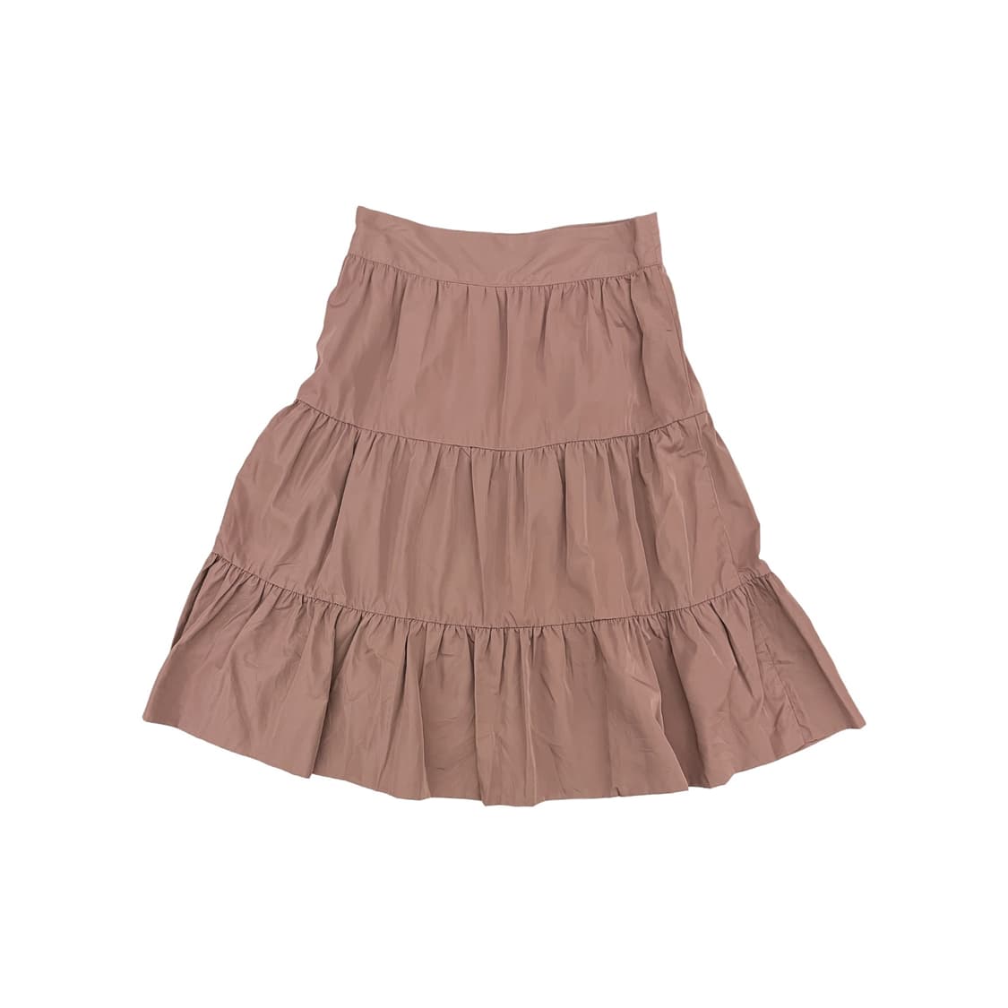 Lee Uemachi 인디핑크 나일론 롱 스커트 상품이미지2