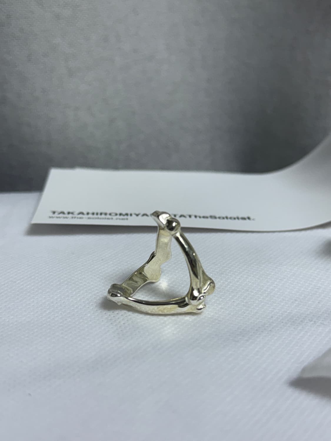 [새상품] 솔로이스트 빅토리 본 링 US 9.5 상품이미지6