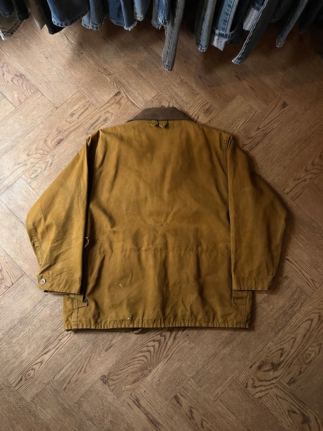 [M]60's Bullseye Bill 체크라이닝 덕 캔버스 헌팅 자켓 상품이미지8