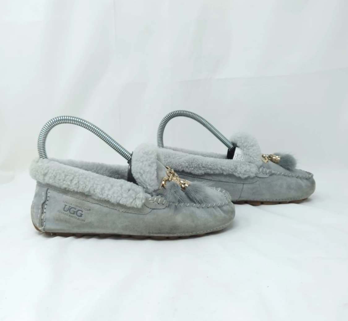 UGG 어그 모카신 220mm 그레이 상품이미지4